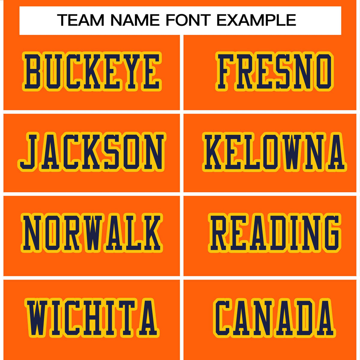 Custom Orange Navy-Gold Classic Style Authentic Football Jersey