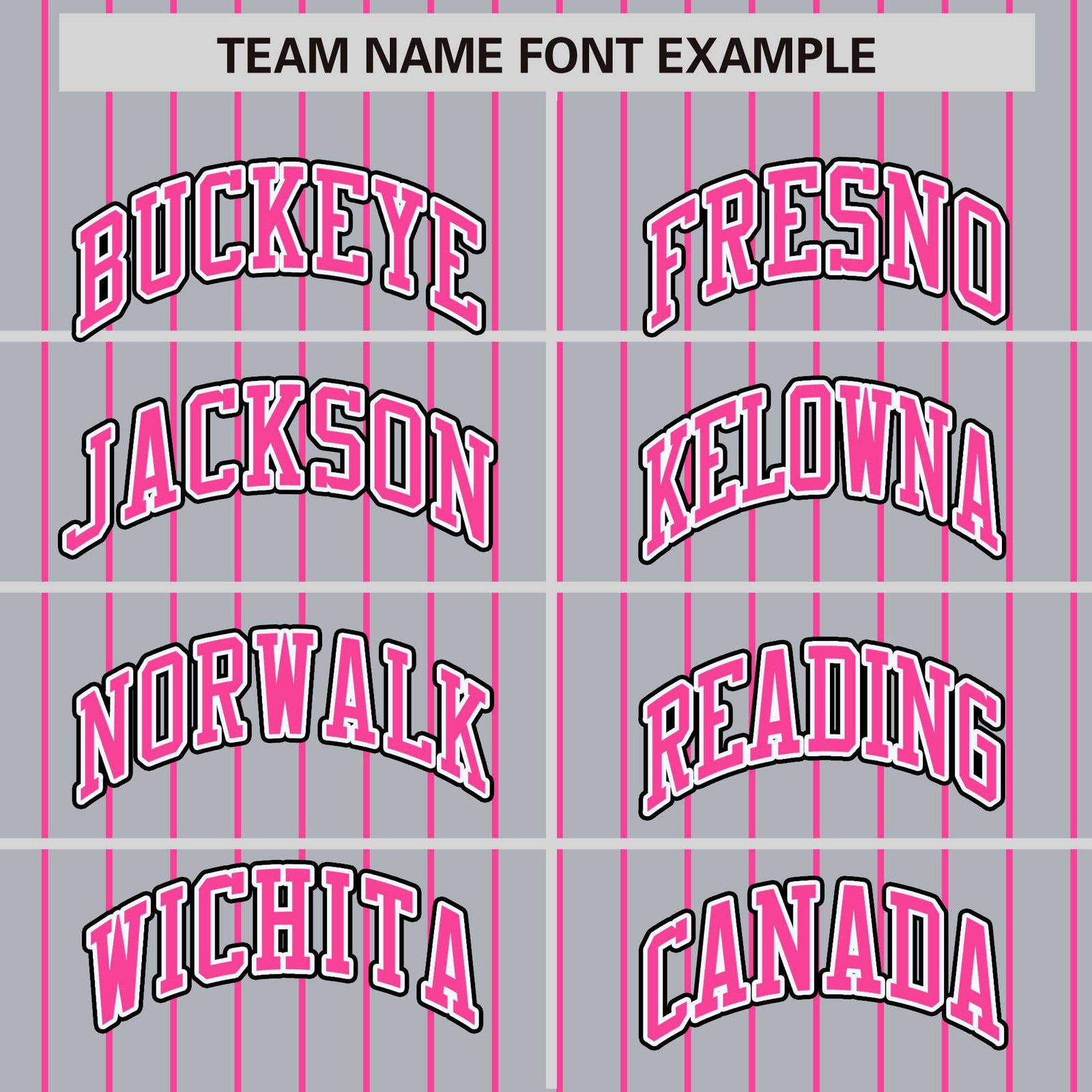 Custom Gray Pink Raglan Sleeves Varsity Full-Snap Pinstripe Letterman Baseball Jacket
