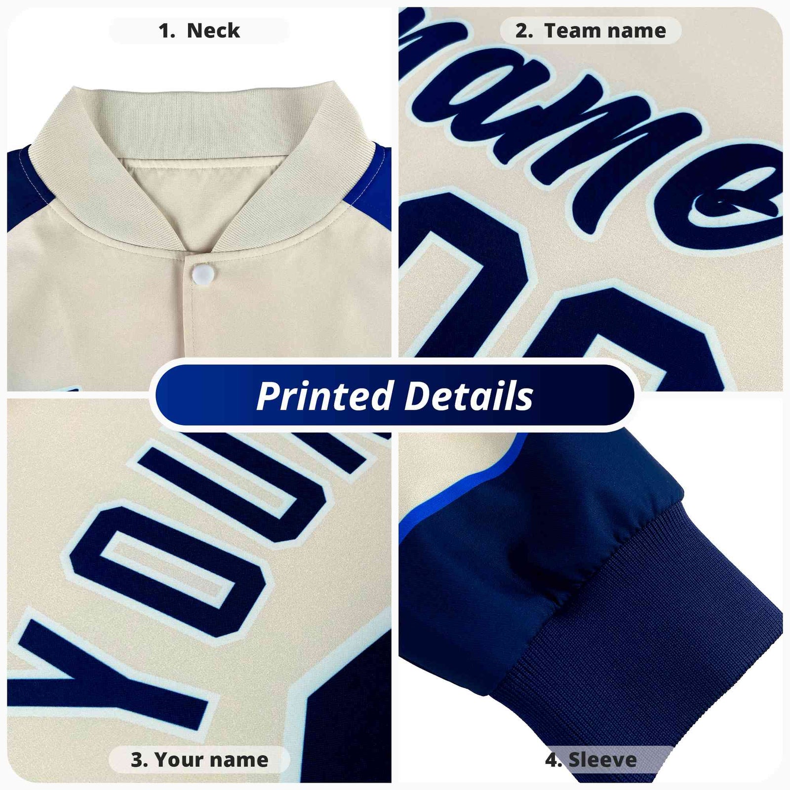 Custom Neon Green Ice Cream Cone Graffiti Pattern Full-Snap Varsity Letterman Jackets