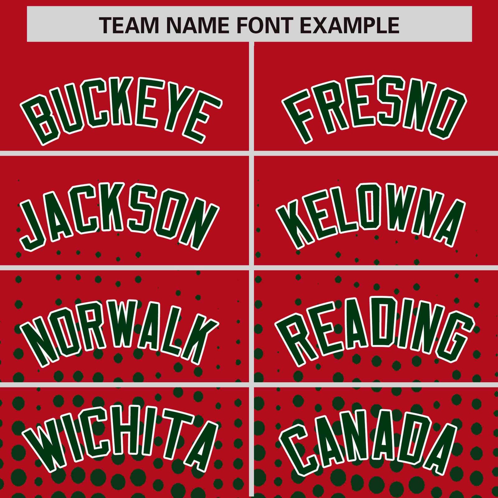 Custom Red Green Gradient Varsity Full-Snap Polka Dot Pattern Letterman Baseball Jacket