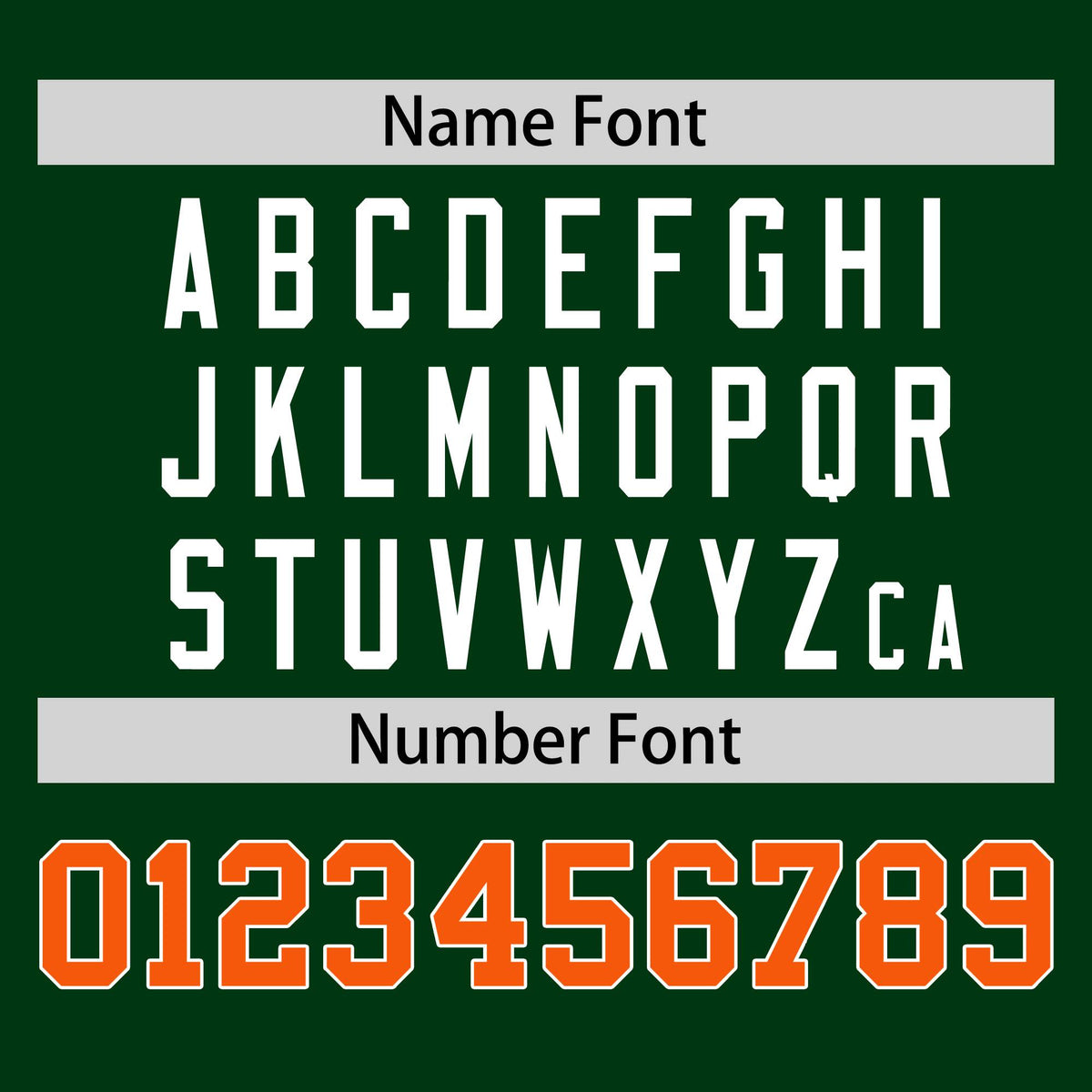 Custom Green Orange Varsity Full-Snap Color Block Letterman Jacket