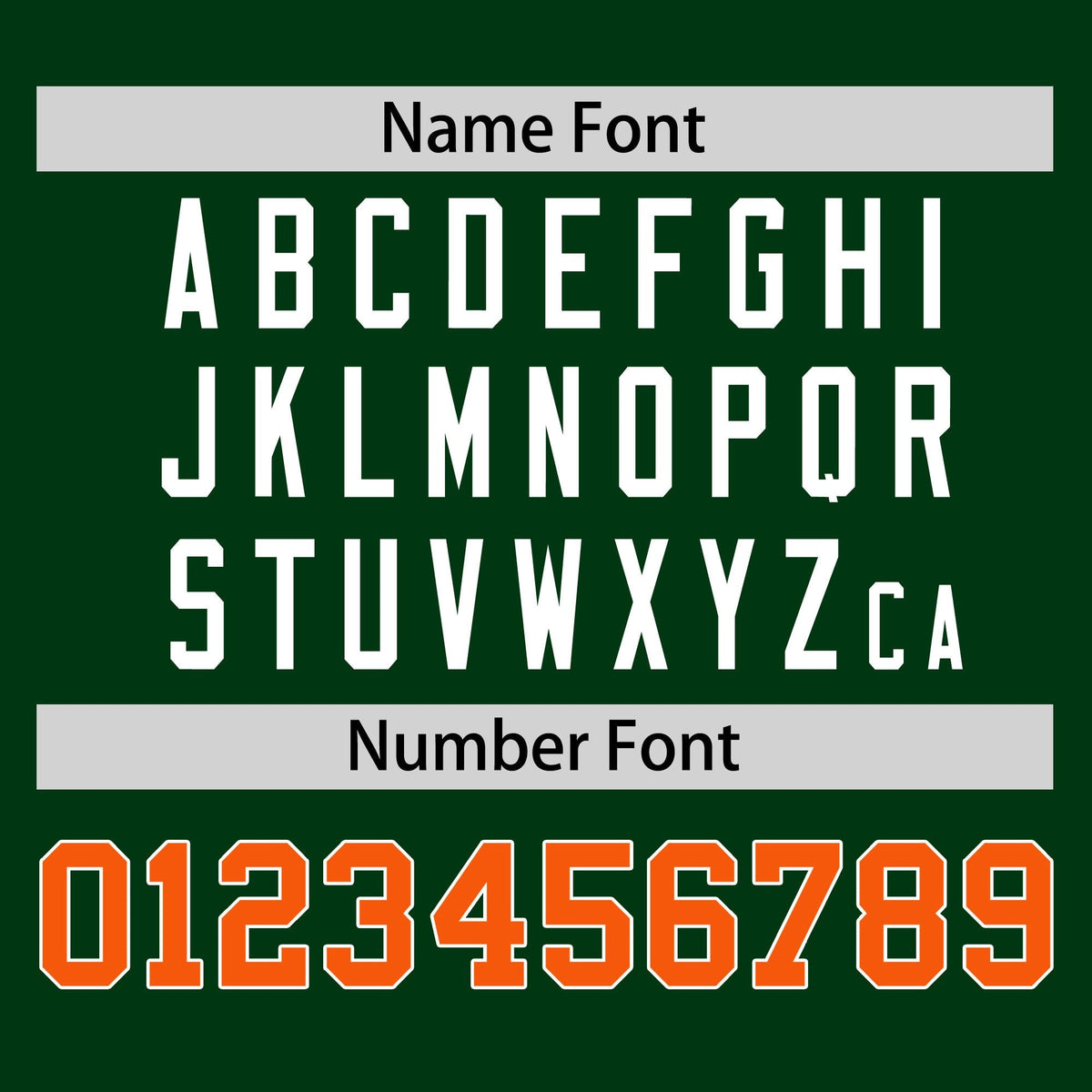 Custom Green Orange Varsity Full-Snap Color Block Letterman Jacket