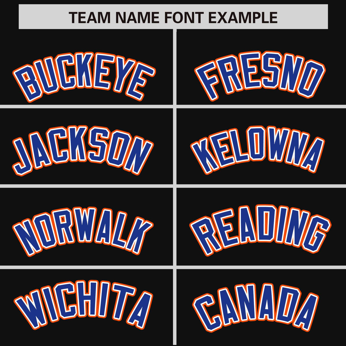 Custom Black Royal-Orange Varsity Full-Zip Raglan Sleeves Letterman Bomber Jacket