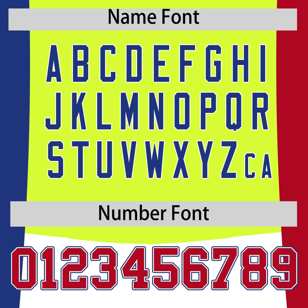 Custom Fluorescent Green Royal Blue Red Personalization Varsity Full-Snap Three Color Blocks Letterman Jacket| KXKSHOP