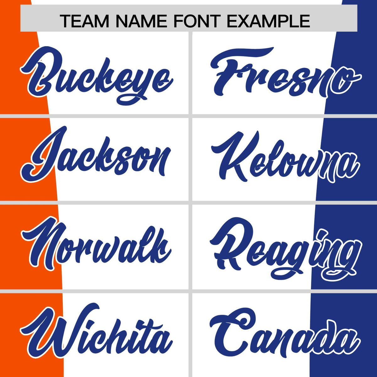 Custom Navy Orange Royal Blue Personalization Varsity Full-Snap Three Color Blocks Letterman Jacket