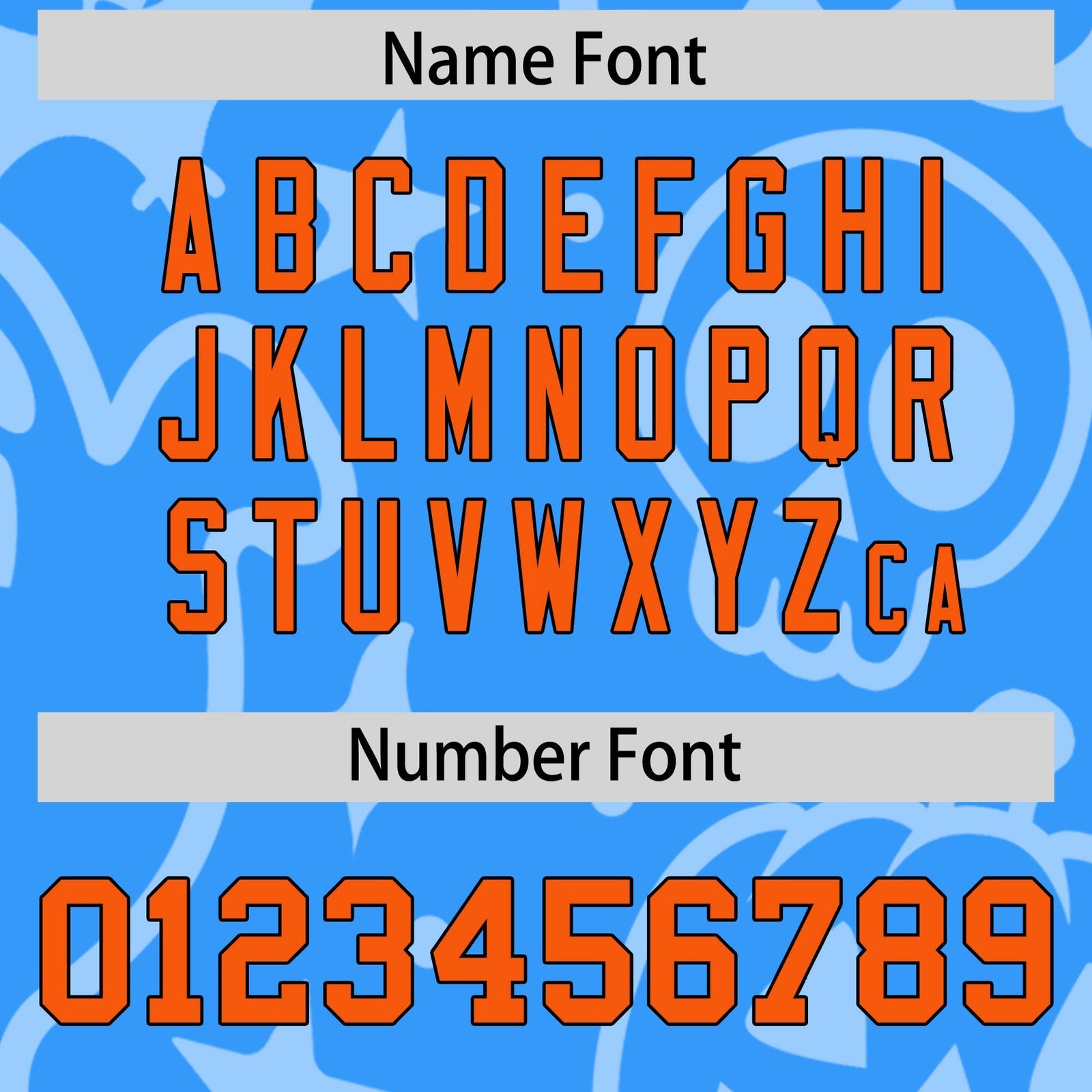 Custom Orange Powder Blue Black Bats Pumpkins Ghost Patterns Halloween Letterman Jacket | Custom Letterman Jacket,Add Name and Numbern,Sublimation Printed & Stitched,Perfect for Parties | KXKSHOP