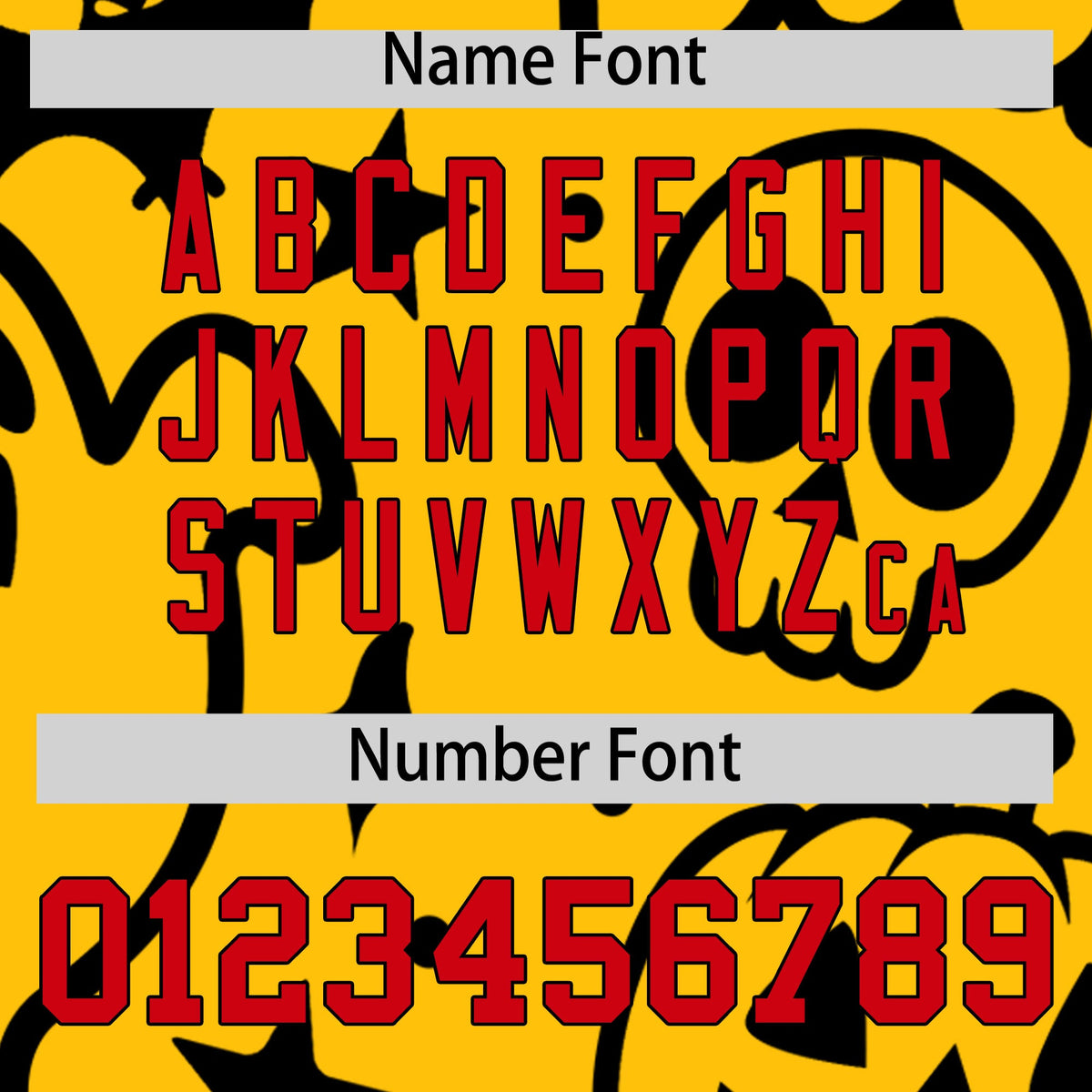 Custom Gold Black Red Bats Pumpkins Ghost Patterns Halloween Letterman Jacket | Custom Letterman Jacket,Add Name and Numbern,Sublimation Printed &amp; Stitched,Perfect for Parties | KXKSHOP