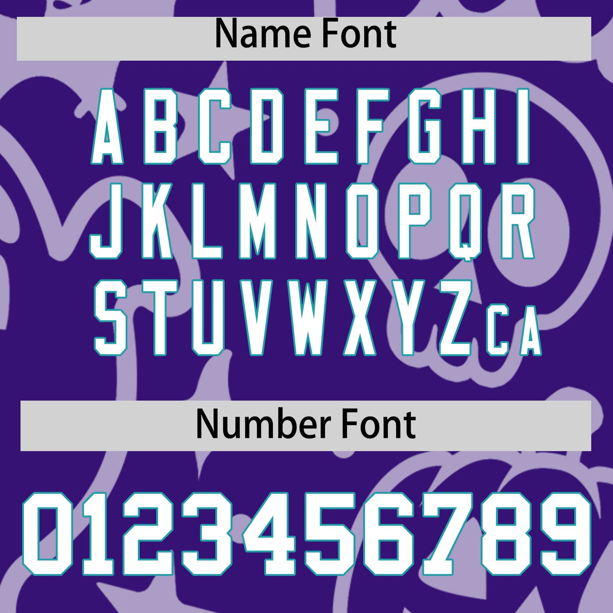 Custom Purple Aqua White Bats Pumpkins Ghost Patterns Halloween Letterman Jacket | Custom Letterman Jacket,Add Name and Numbern,Sublimation Printed &amp; Stitched,Perfect for Parties | KXKSHOP