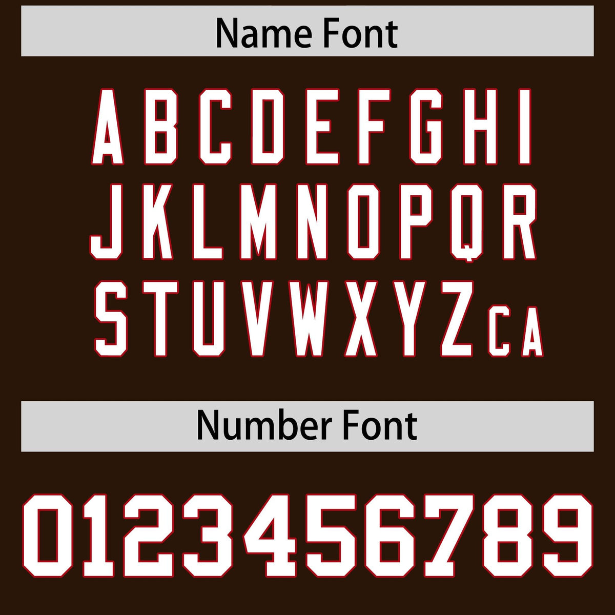 Custom Brown White Red Full-Snap Varsity Raglan Sleeves Gradient Letterman Jacket