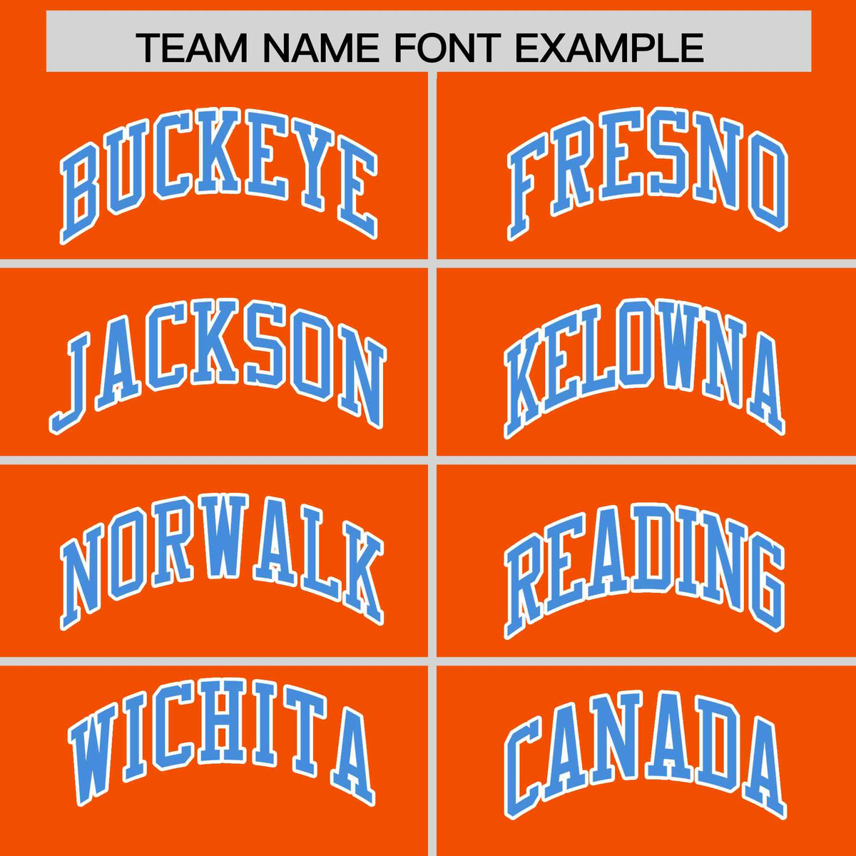 Custom Orange Powder Blue White Full-Snap Varsity Raglan Sleeves Gradient Letterman Jacket