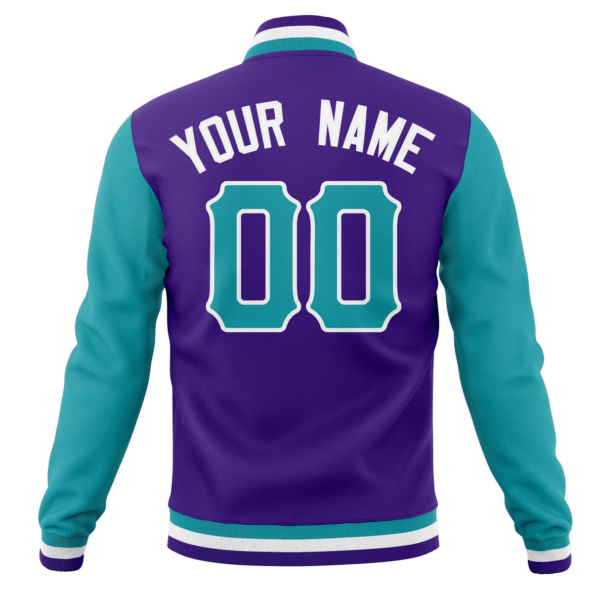 Custom Cotton Blend Full-Snap Varsity Baseball Jackets Personalized Coats