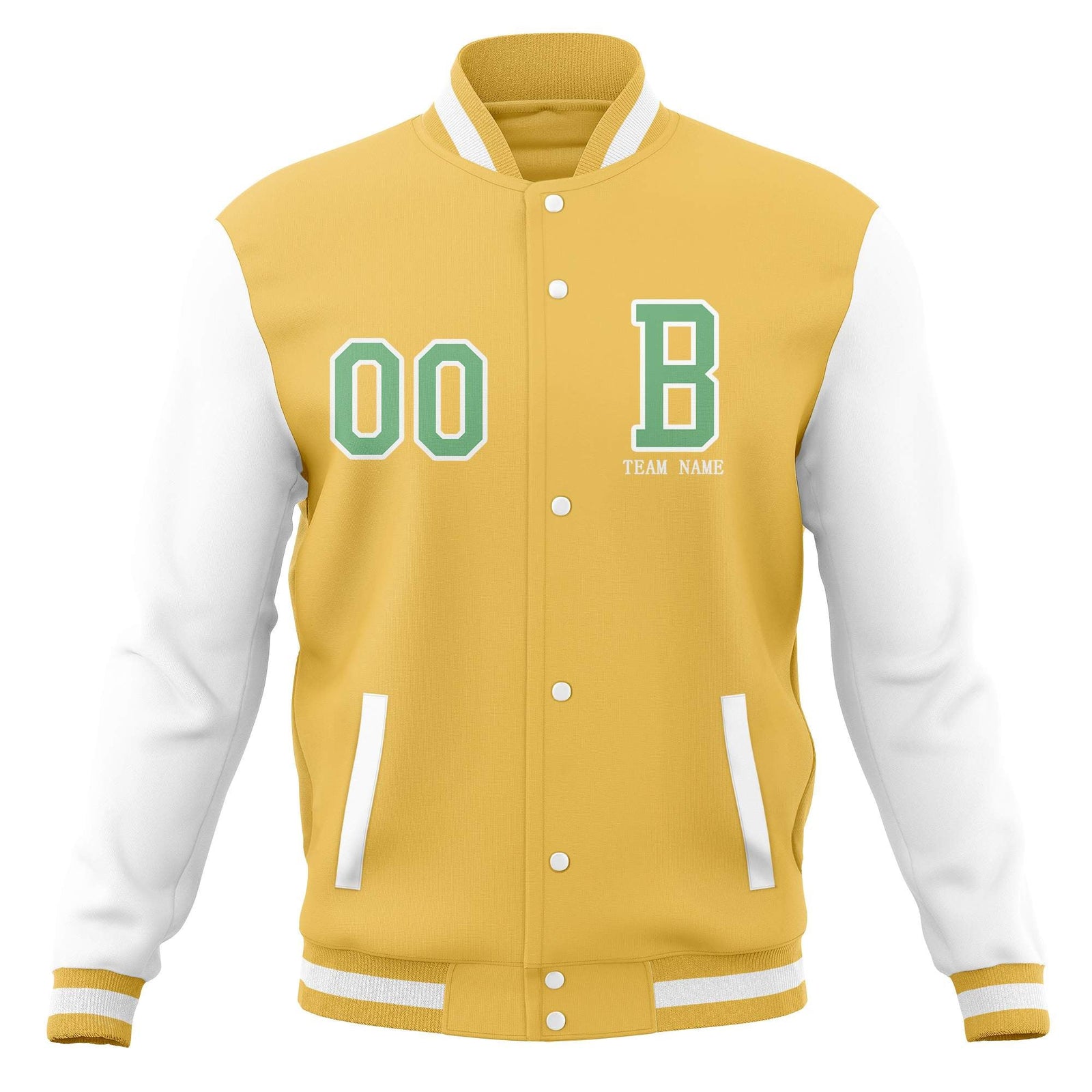 Custom Full-Snap Baseball Varsity Jackets with Personalized Coats