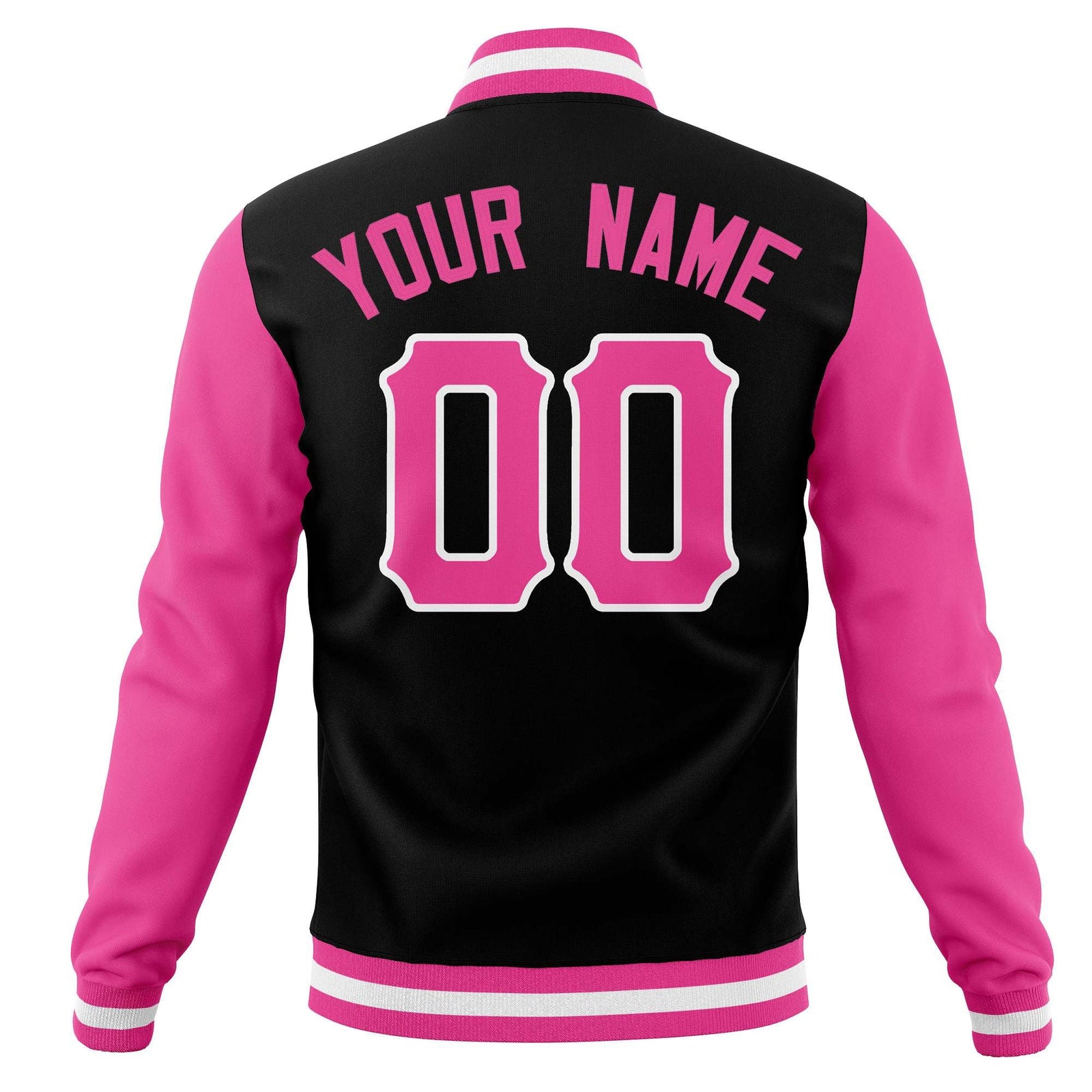 Custom Adult Full-Snap Baseball Varsity Letterman Jackets Cotton Blend Coats