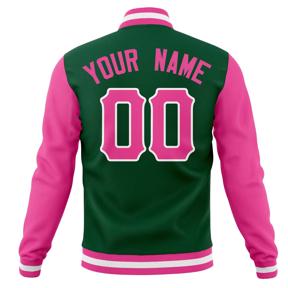 Custom Man's Varsity Baseball Jacket Cotton Blend Letterman Coats