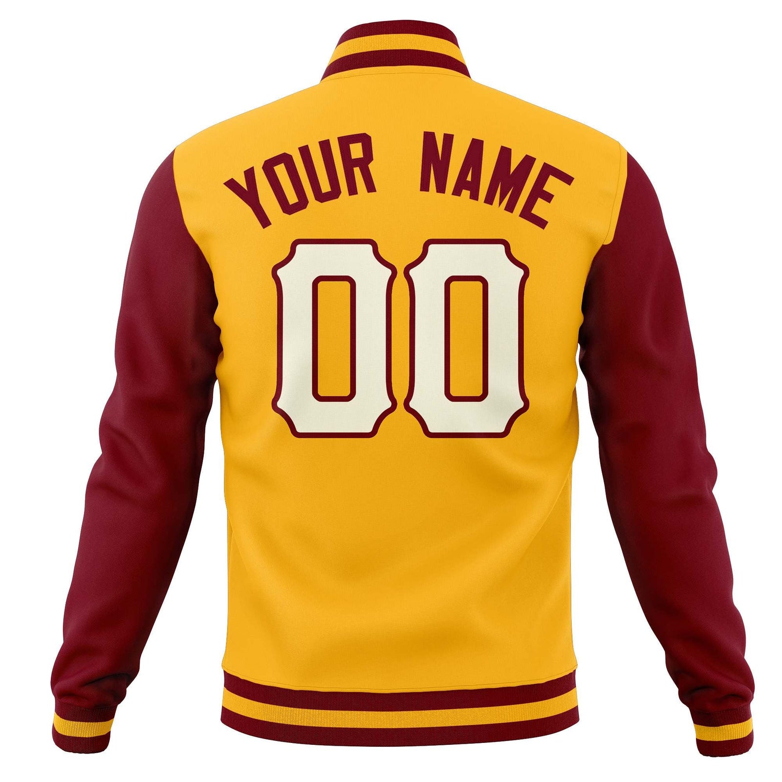 Custom Full-Snap Casual Baseball Coats Varsity Letterman Jackets