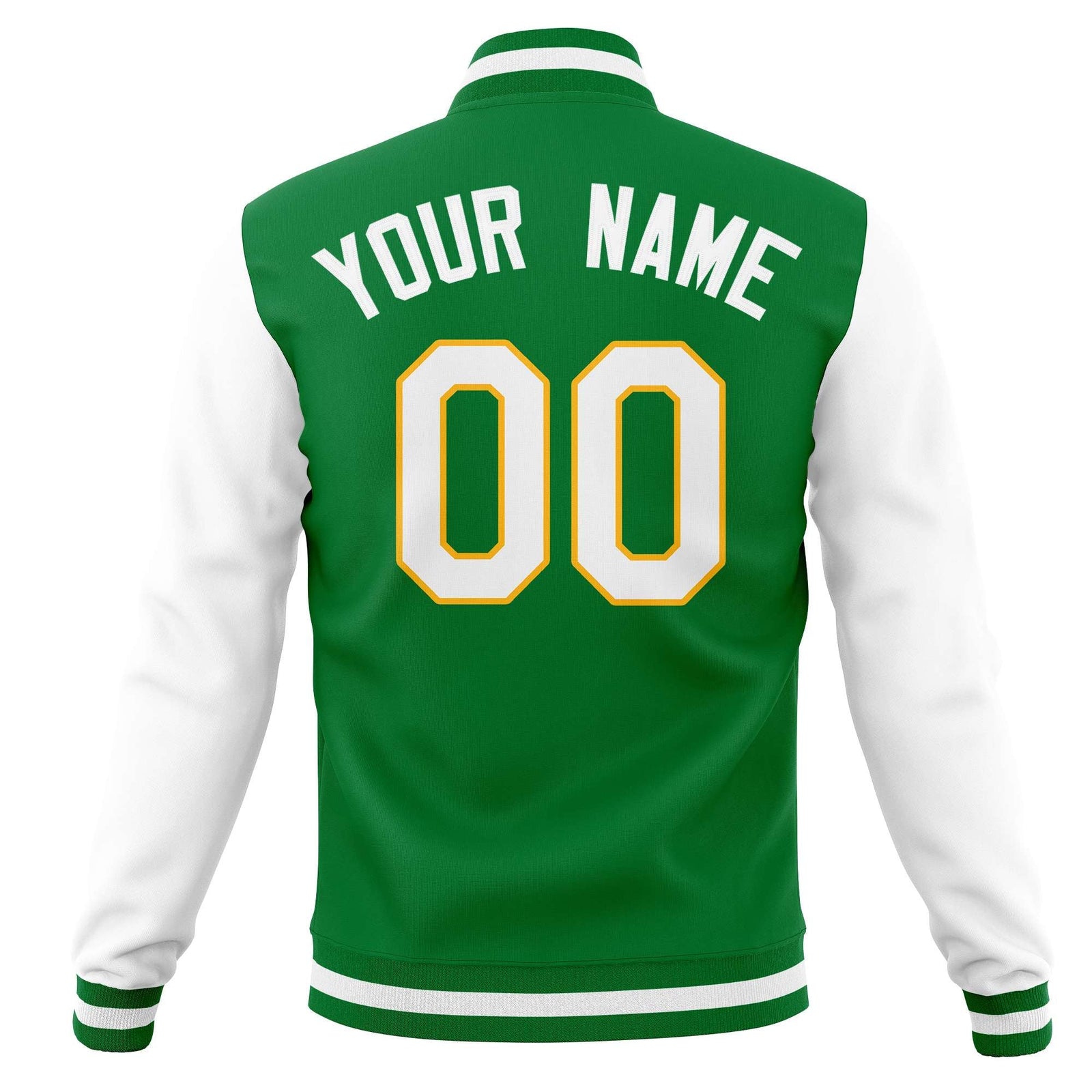 Custom Letterman Varsity Jacket Stitched Full-Snap Baseball Coats