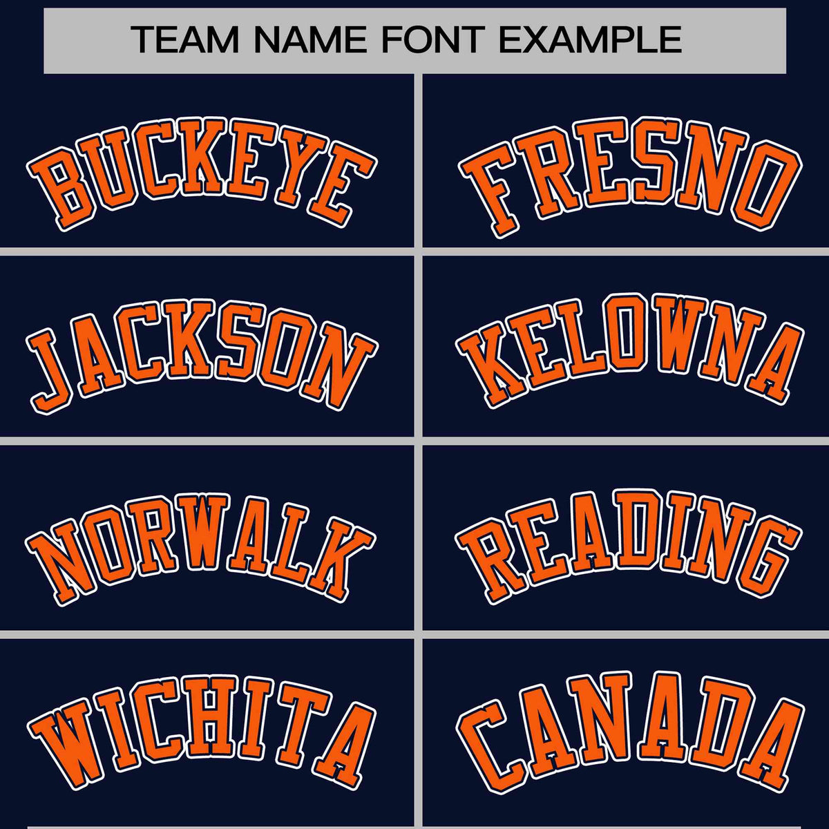 Custom Navy Orange-White Color Block Bomber Varsity Full-Snap Baseball Jacket
