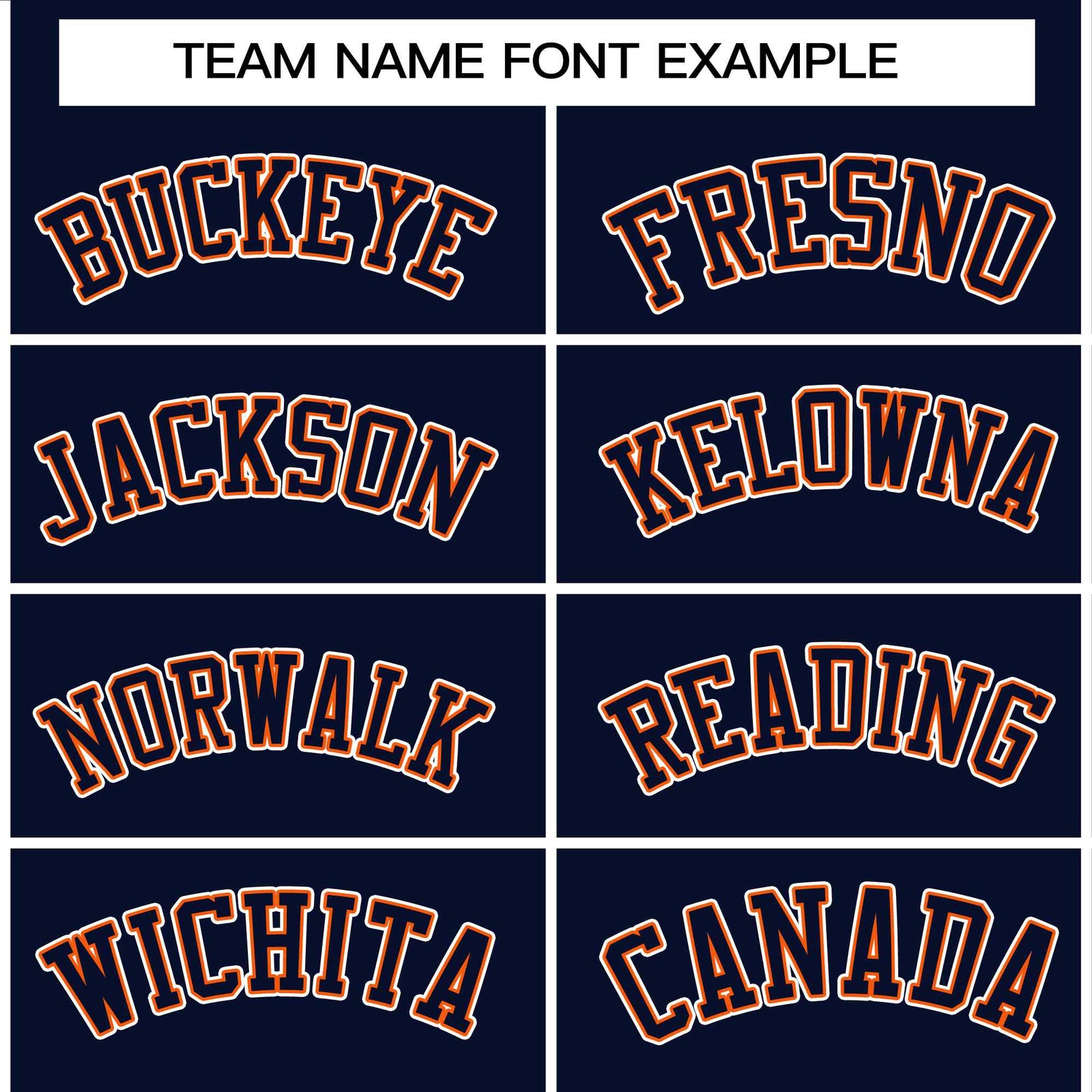 Custom Navy Orange Raglan Sleeves Varsity Full-Snap Letterman Jacket