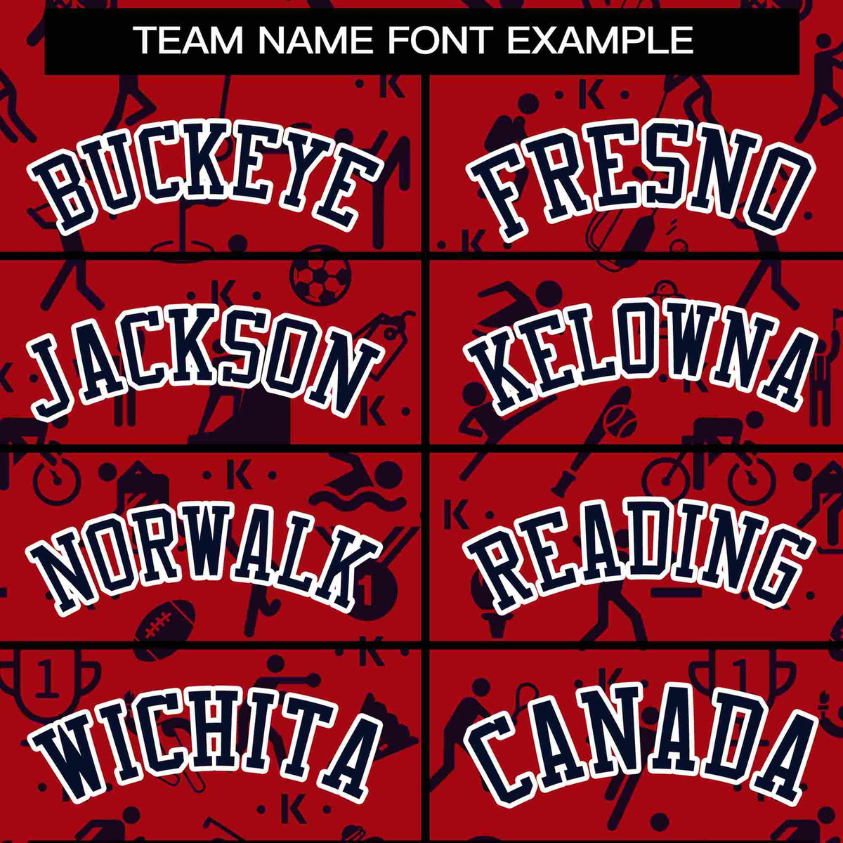 Custom Red Navy Graffiti Pattern Varsity Raglan Sleeves Letterman Baseball Jacket