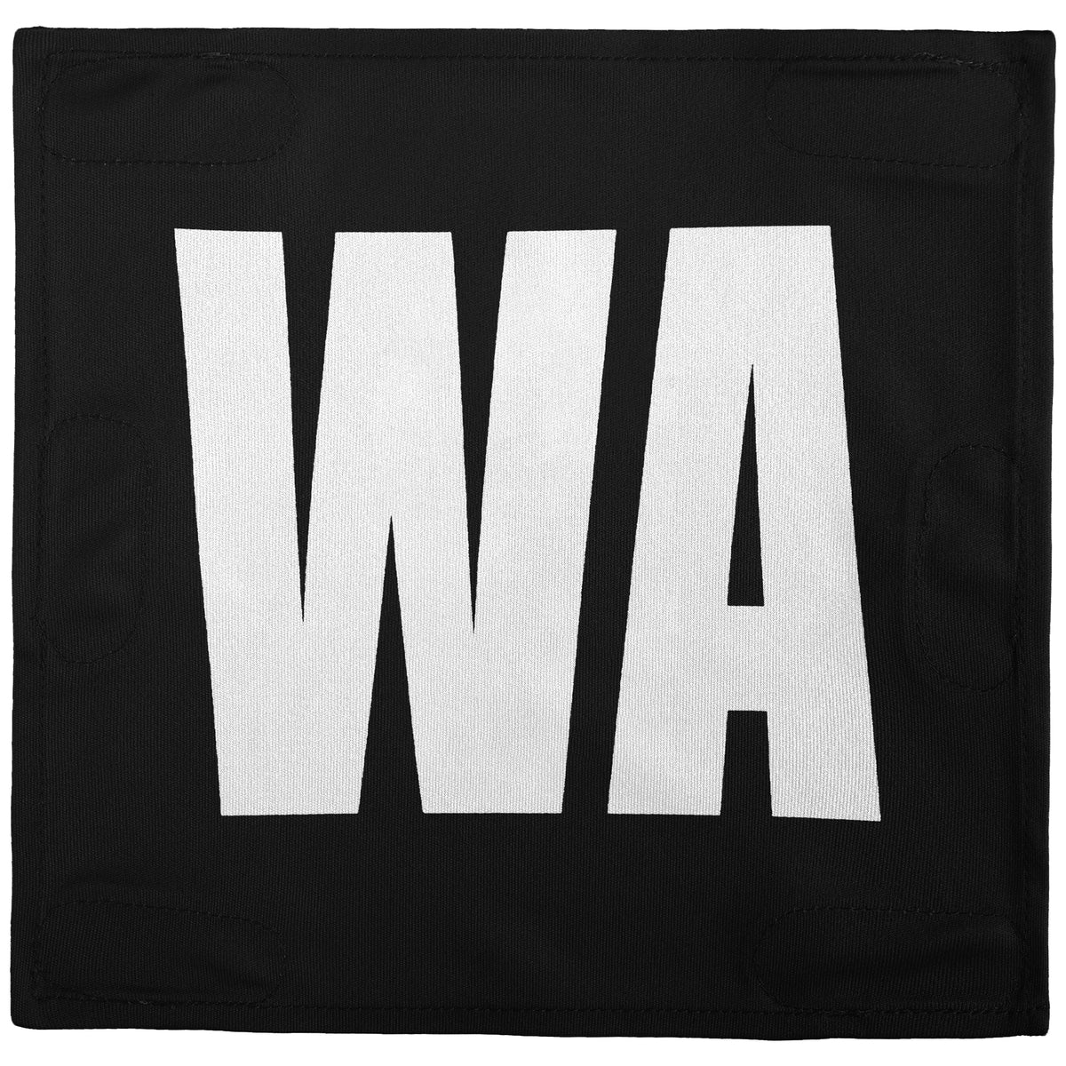 Netball Velcro Patches Set Black &amp; White