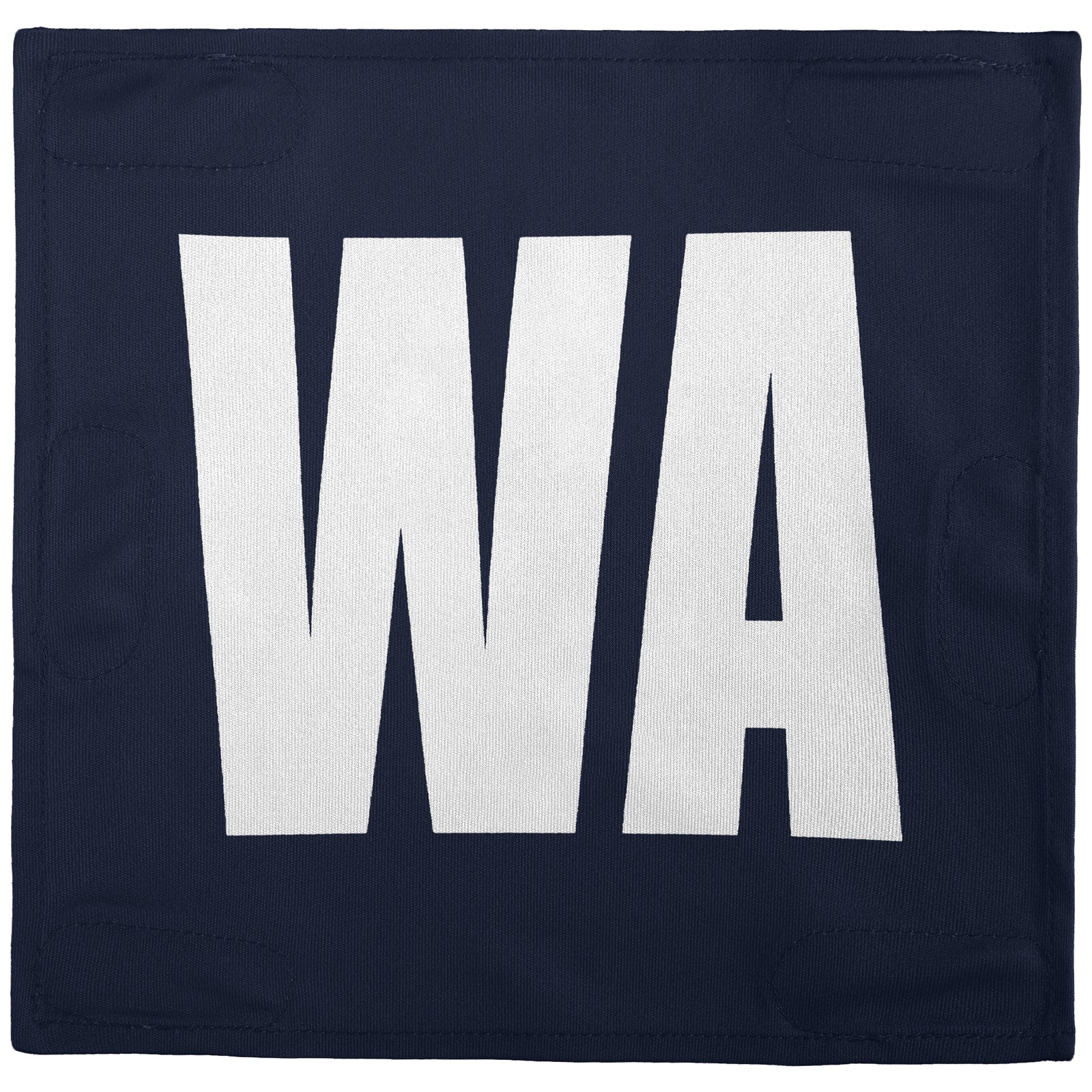 Netball Velcro Patches Set Navy & White