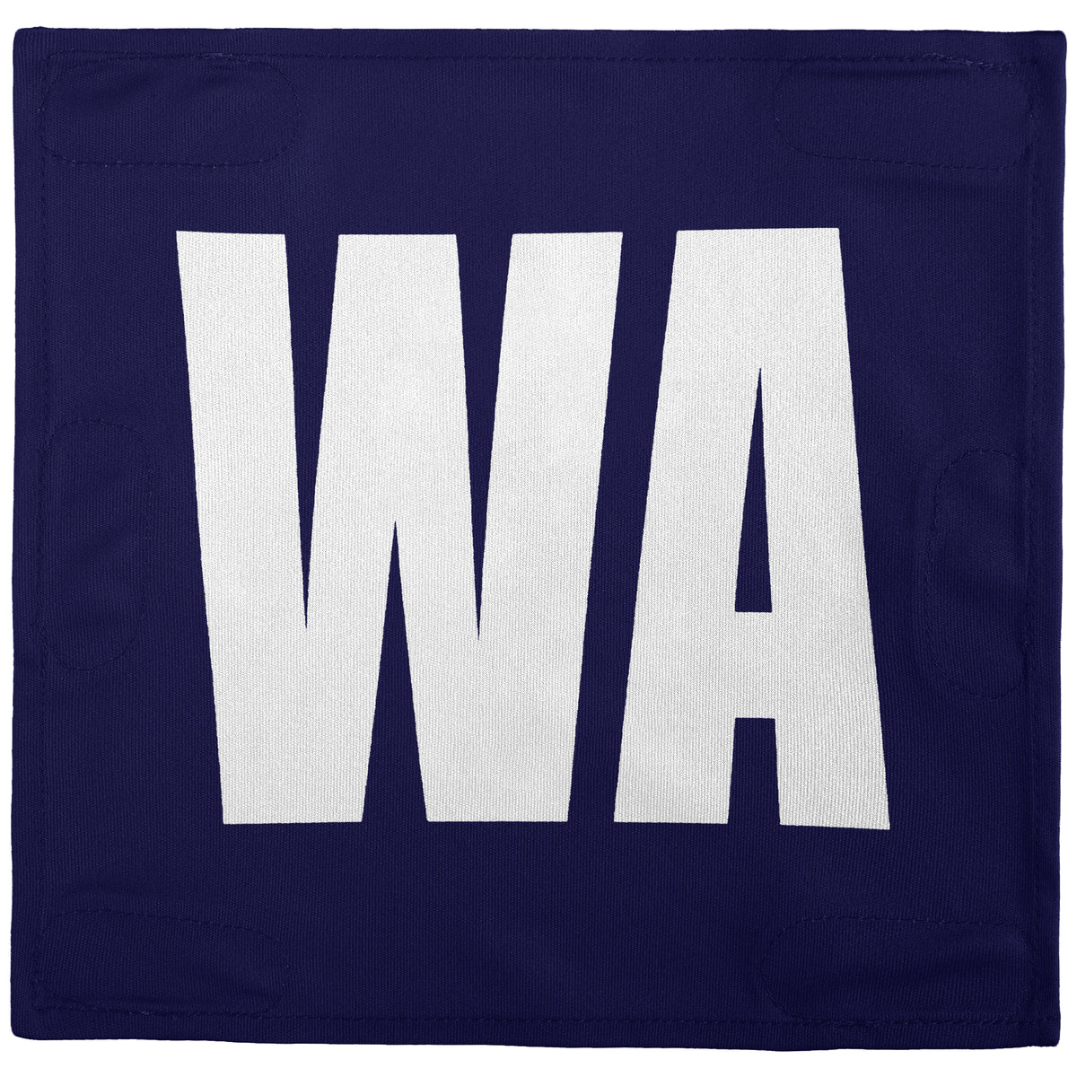 Netball Velcro Patches Set Dark Blue &amp; White