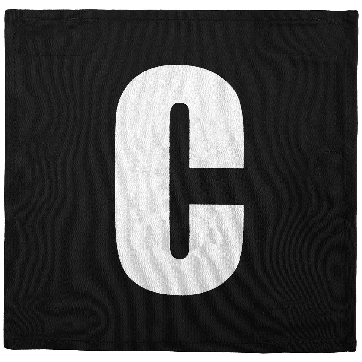 Netball Velcro Patches Set Black &amp; White