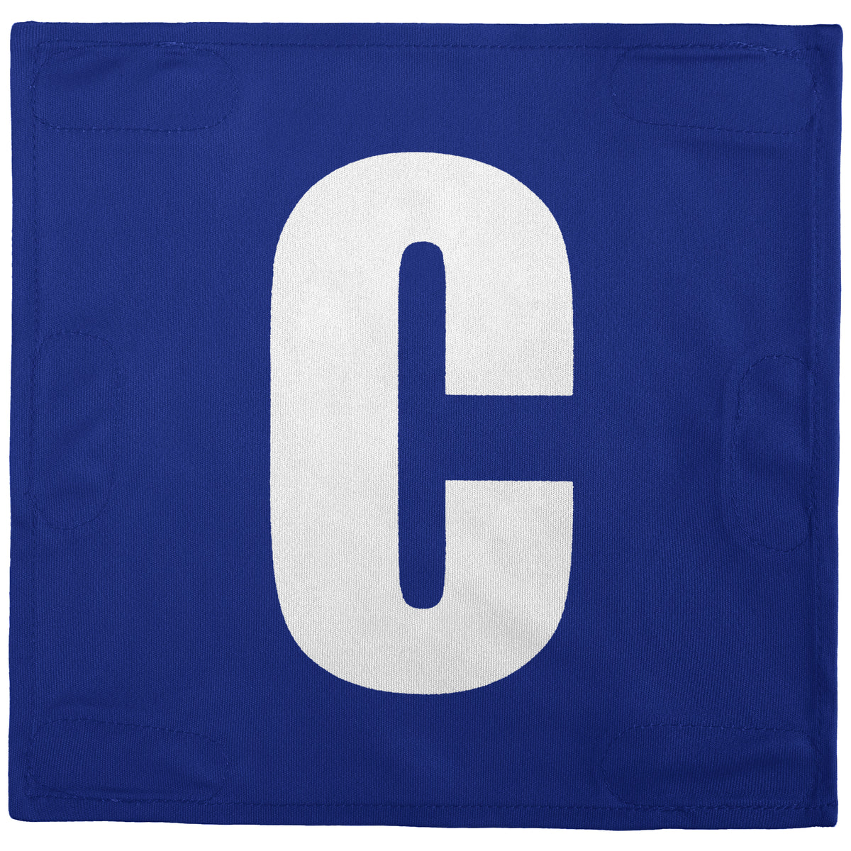 Netball Velcro Patches Set Royal Blue &amp; White