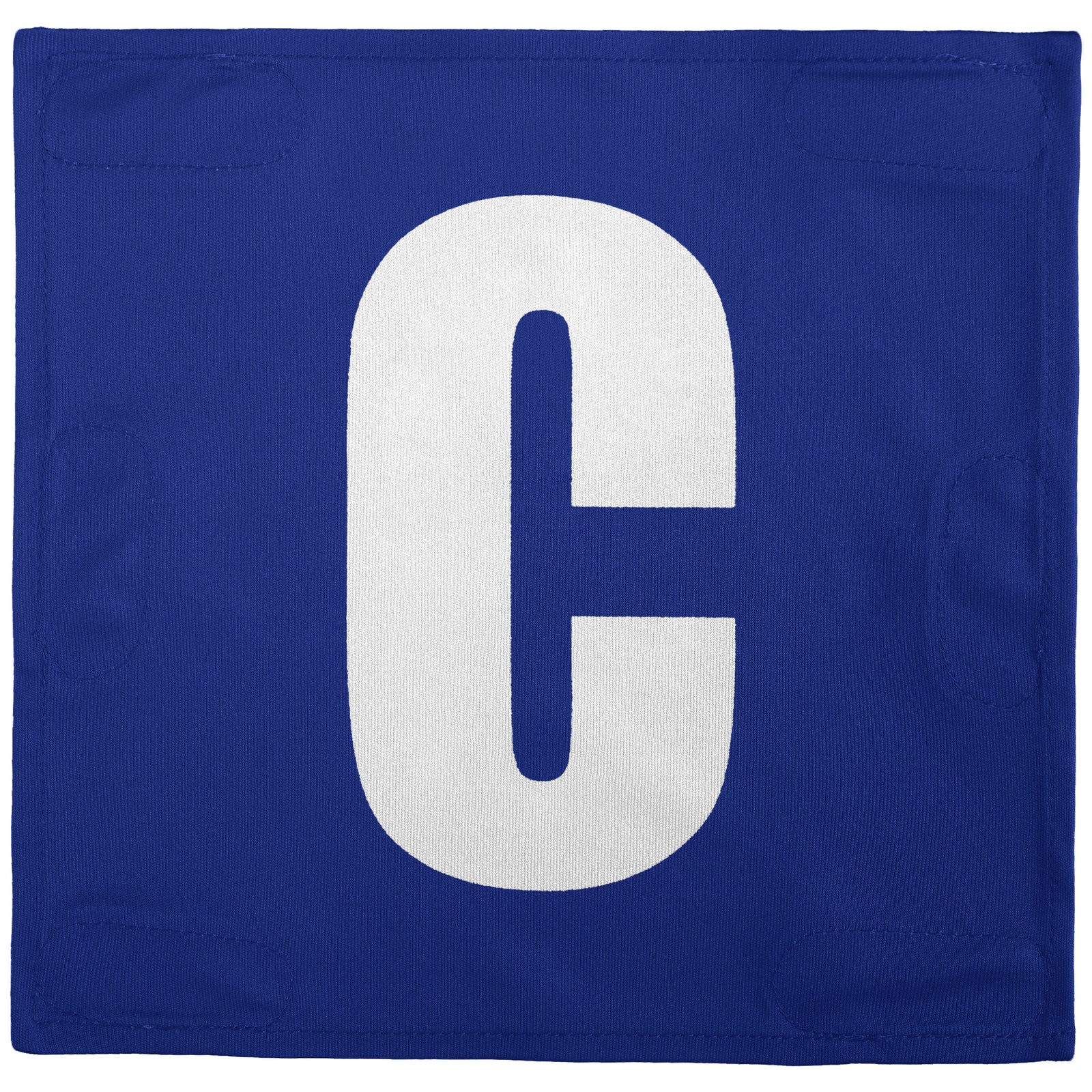 Netball Velcro Patches Set Royal Blue & White