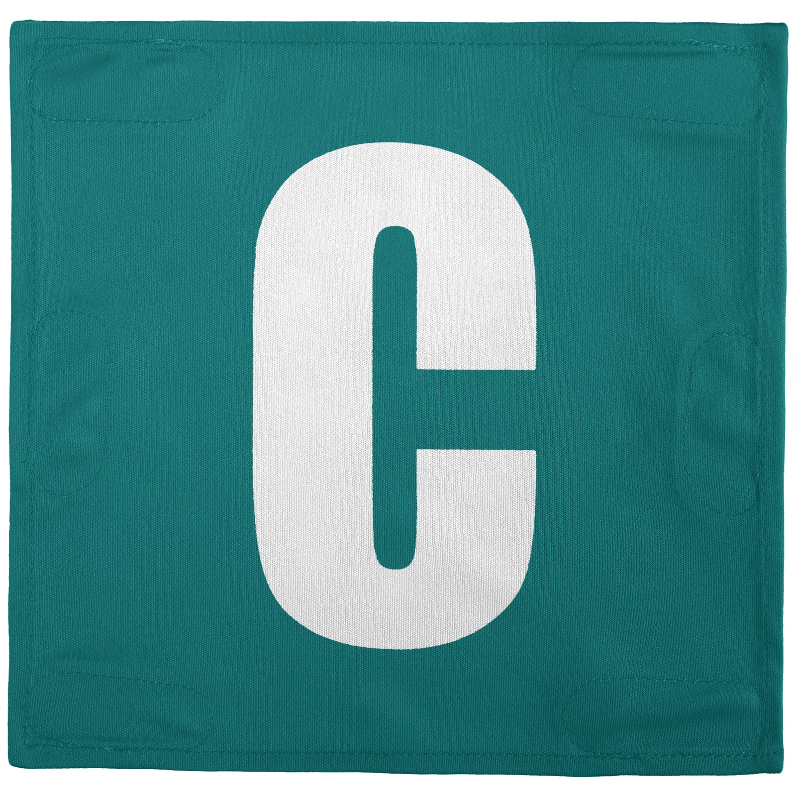 Netball Velcro Patches Set Teal & White