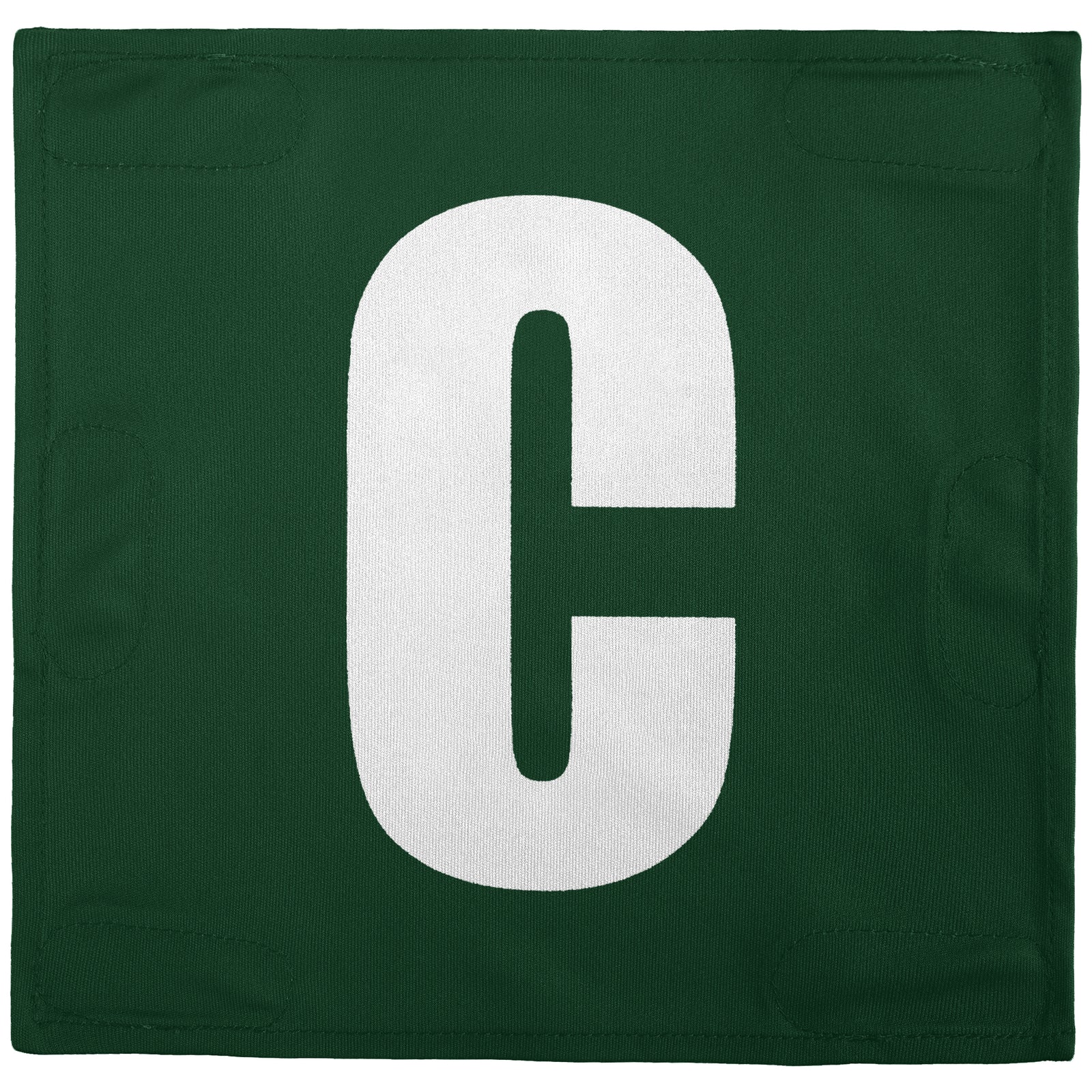 Netball Velcro Patches Set Green & White