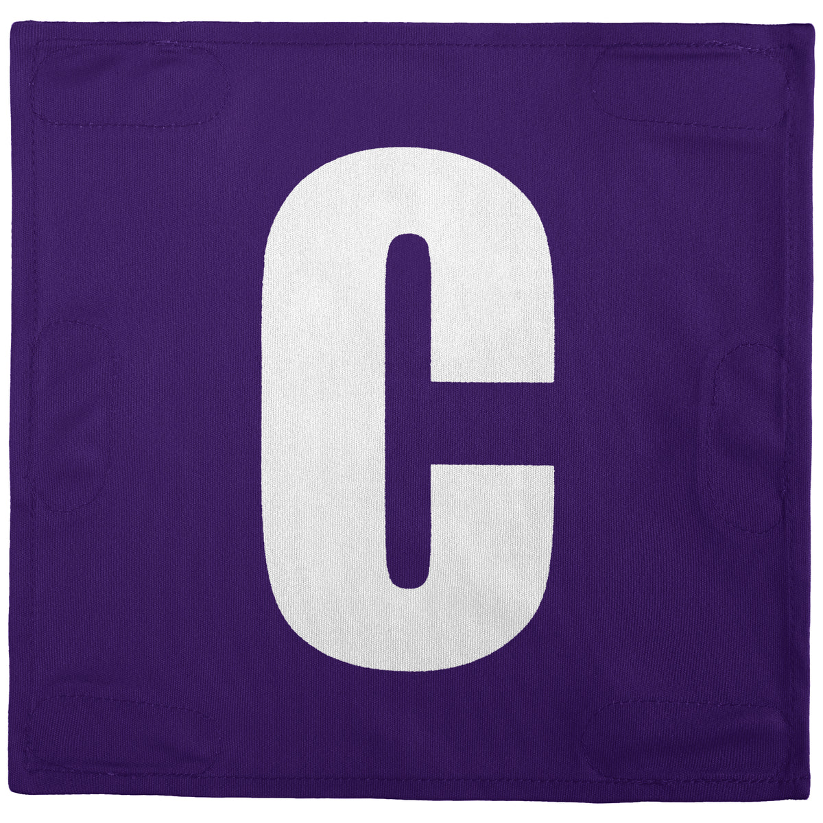 Netball Velcro Patches Set Purple &amp; White