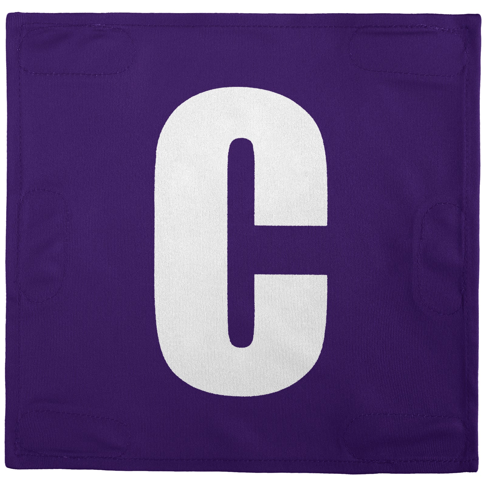 Netball Velcro Patches Set Purple & White