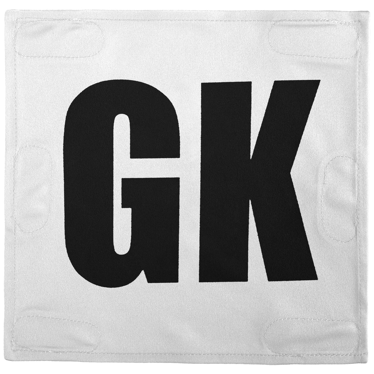 Netball Velcro Patches Set White &amp; Black
