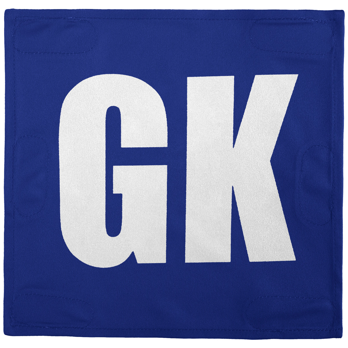 Netball Velcro Patches Set Royal Blue &amp; White