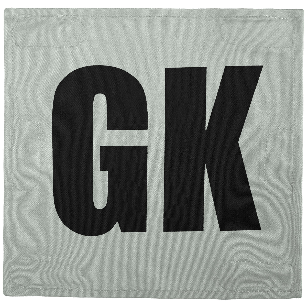 Netball Velcro Patches Set Gray &amp; Black