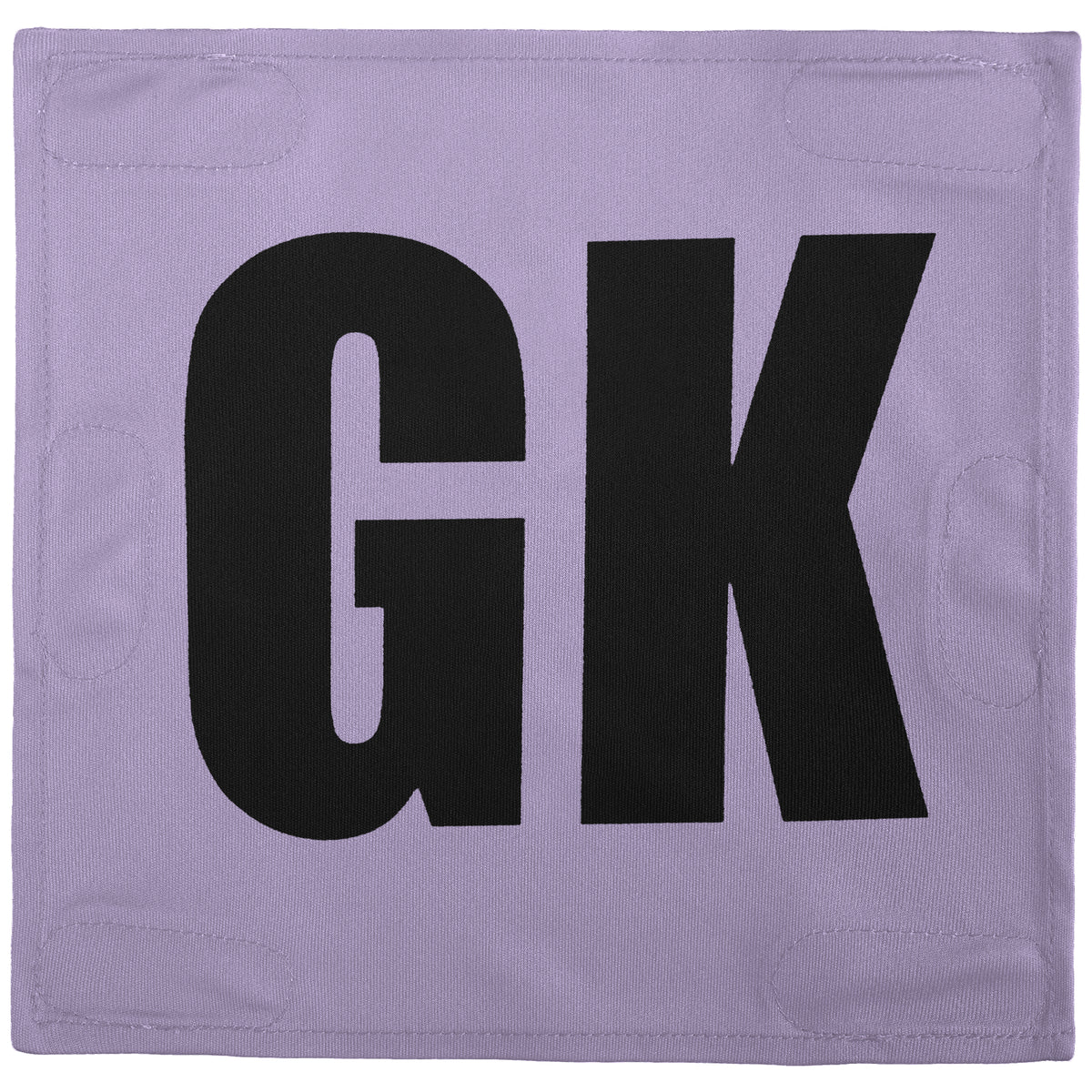 Netball Velcro Patches Set Light Purple &amp; Black