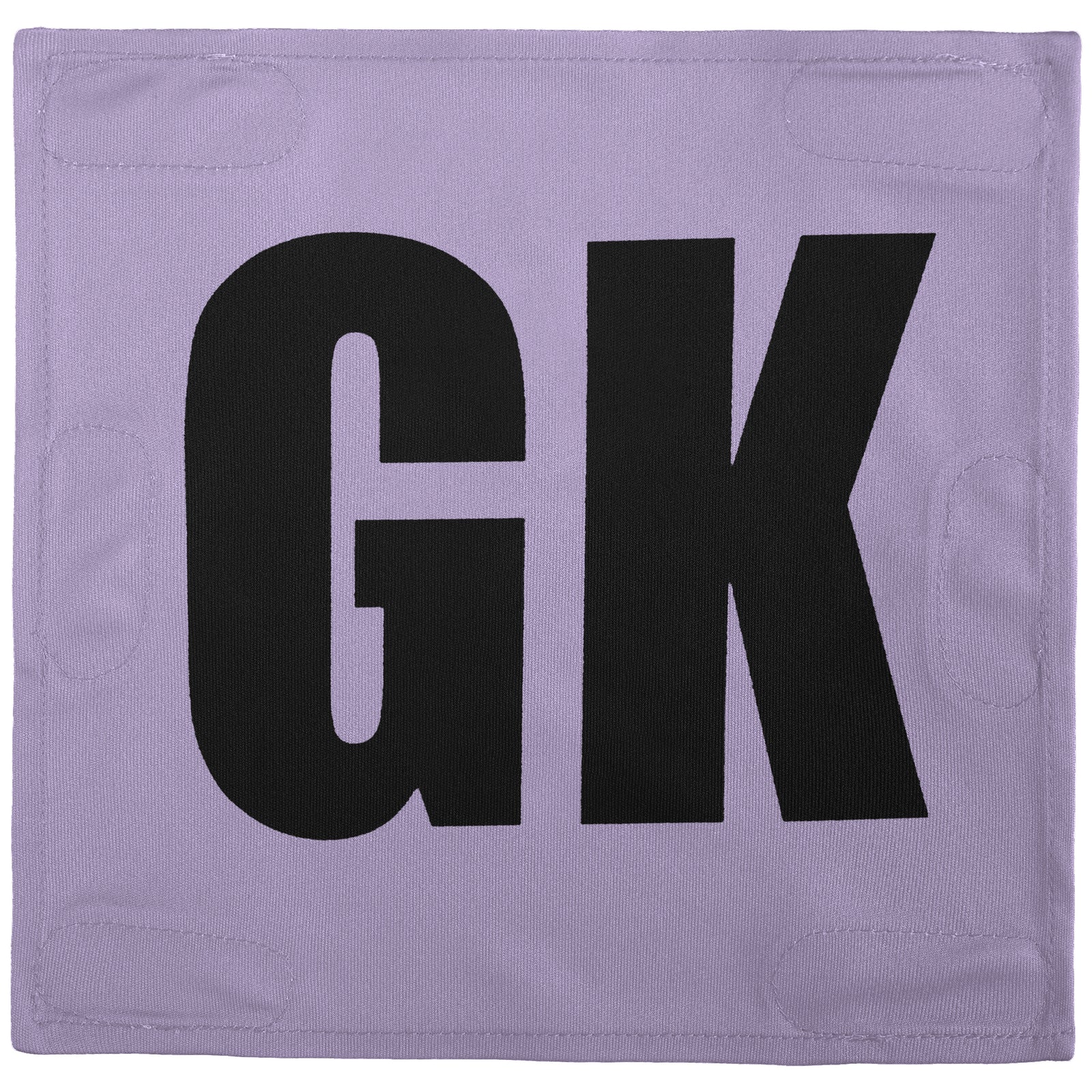 Netball Velcro Patches Set Light Purple & Black
