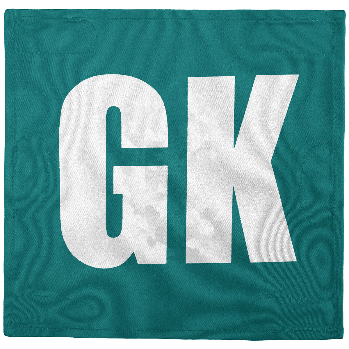 Netball Velcro Patches Set Teal &amp; White