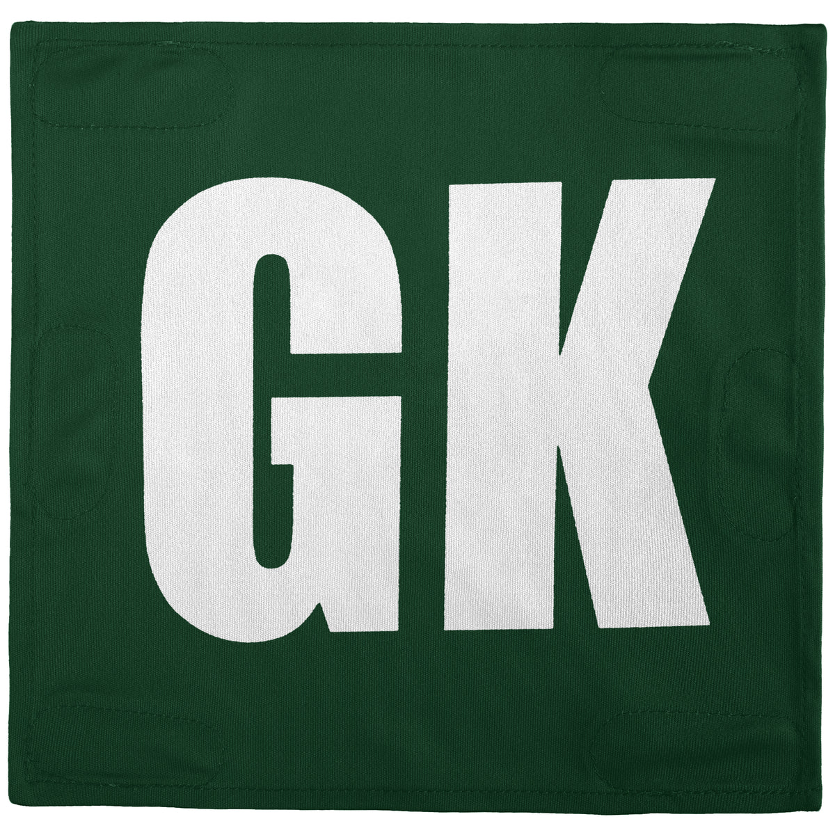 Netball Velcro Patches Set Green &amp; White