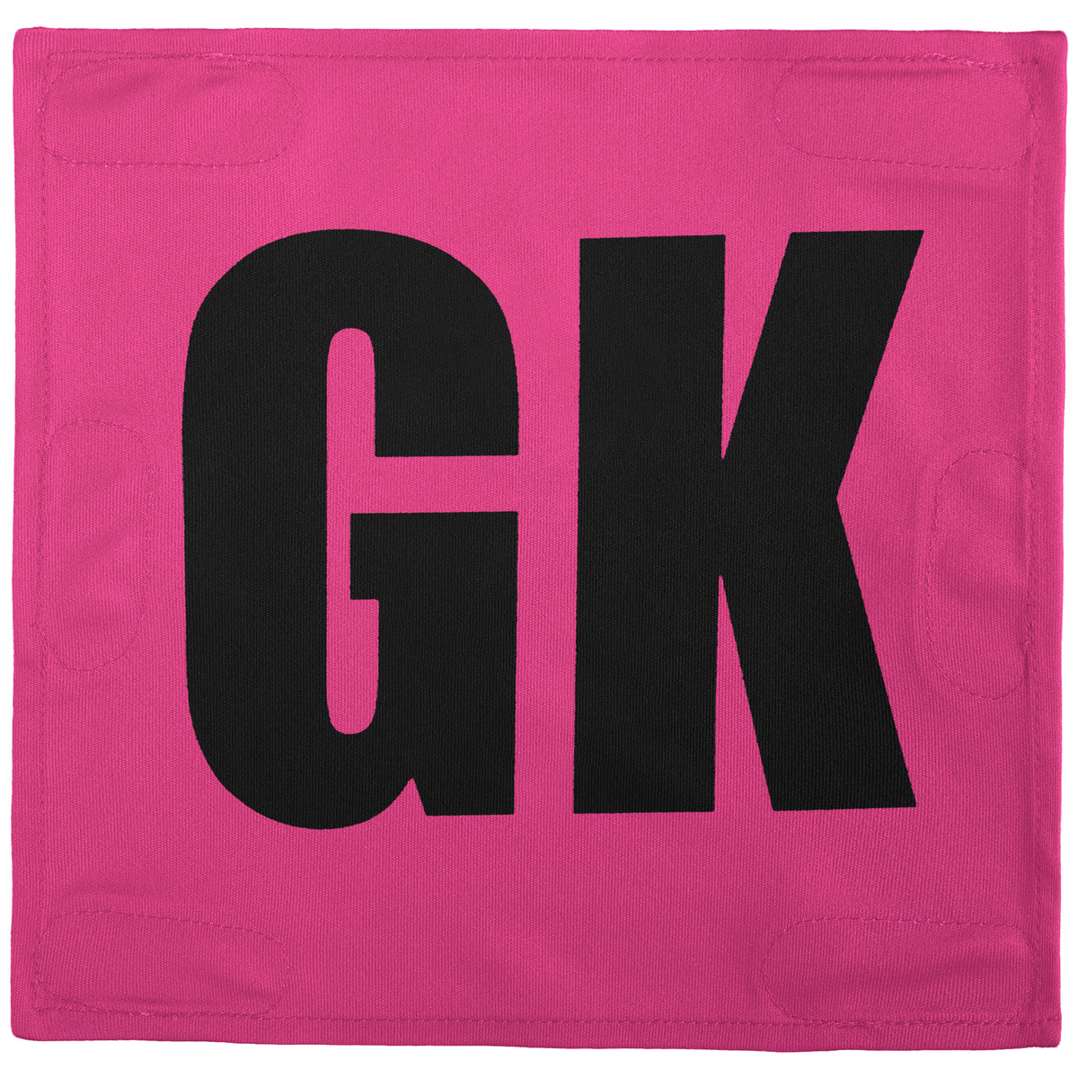 Netball Velcro Patches Set Pink &amp; Black