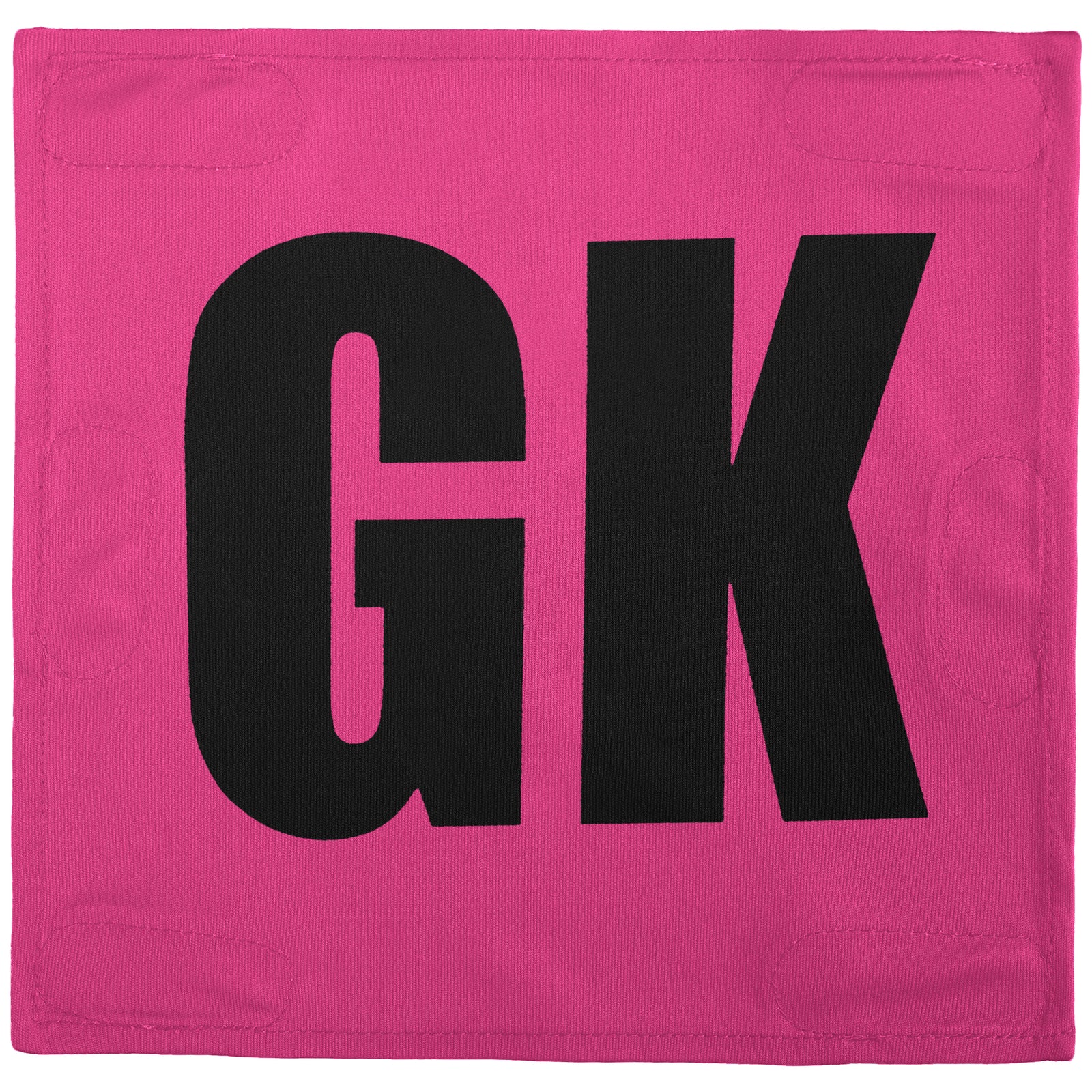 Netball Velcro Patches Set Pink & Black