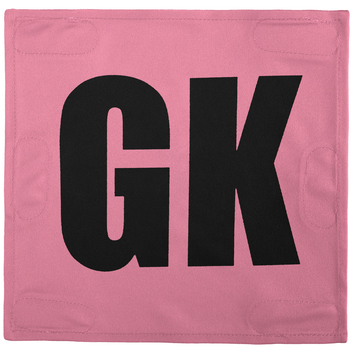 Netball Velcro Patches Set Light Pink &amp; Black