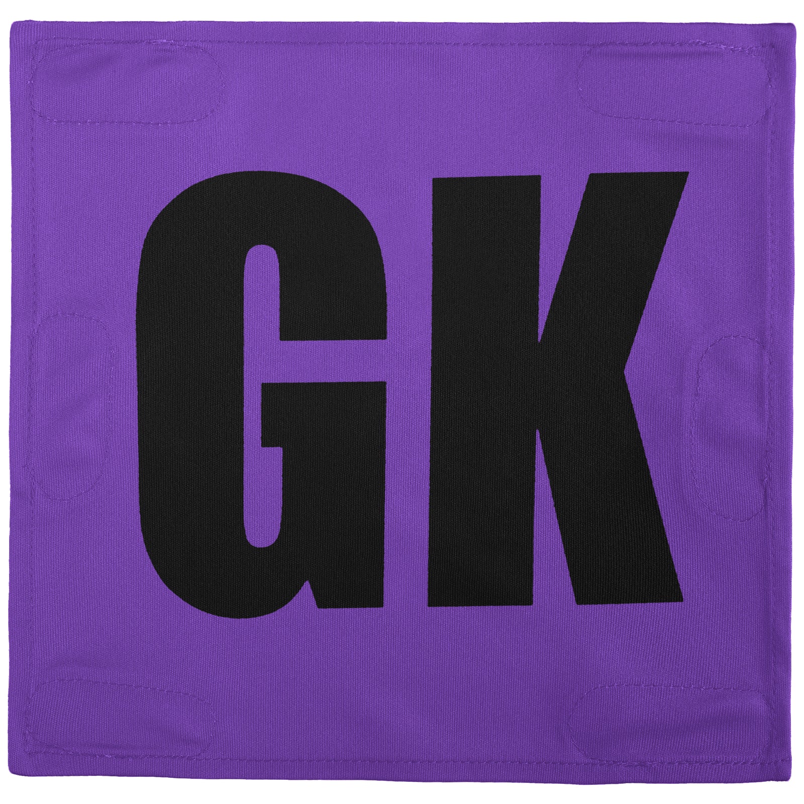 Netball Velcro Patches Set Purple & Black