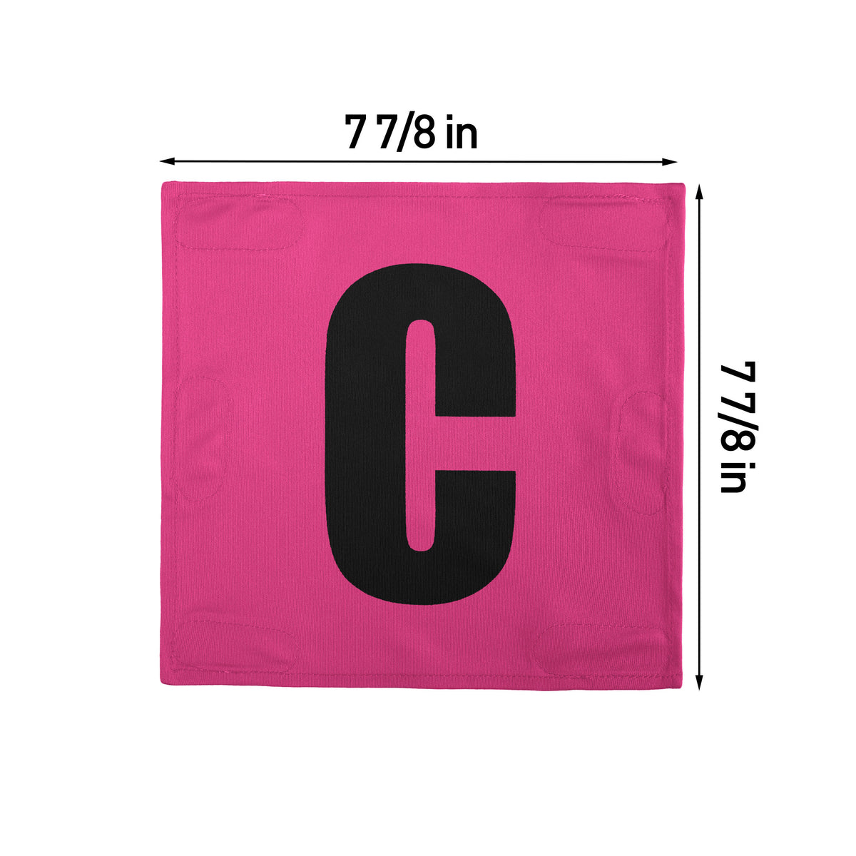 Netball Velcro Patches Set Pink &amp; Black