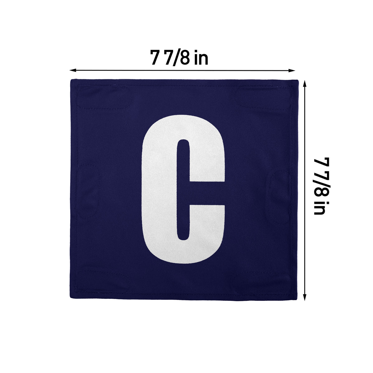 Netball Velcro Patches Set Dark Blue &amp; White
