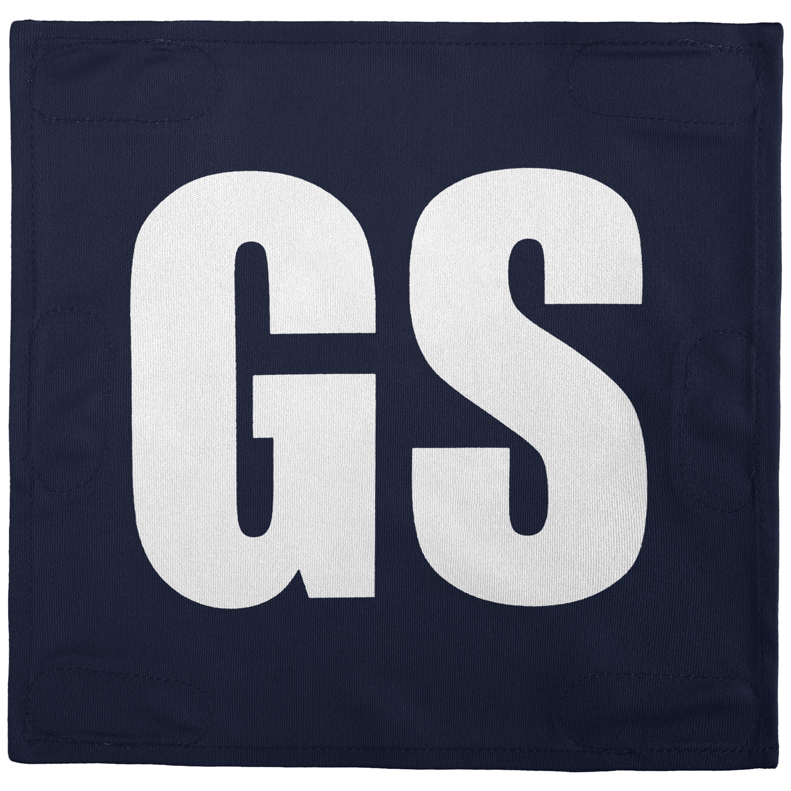 Netball Velcro Patches Set Navy & White