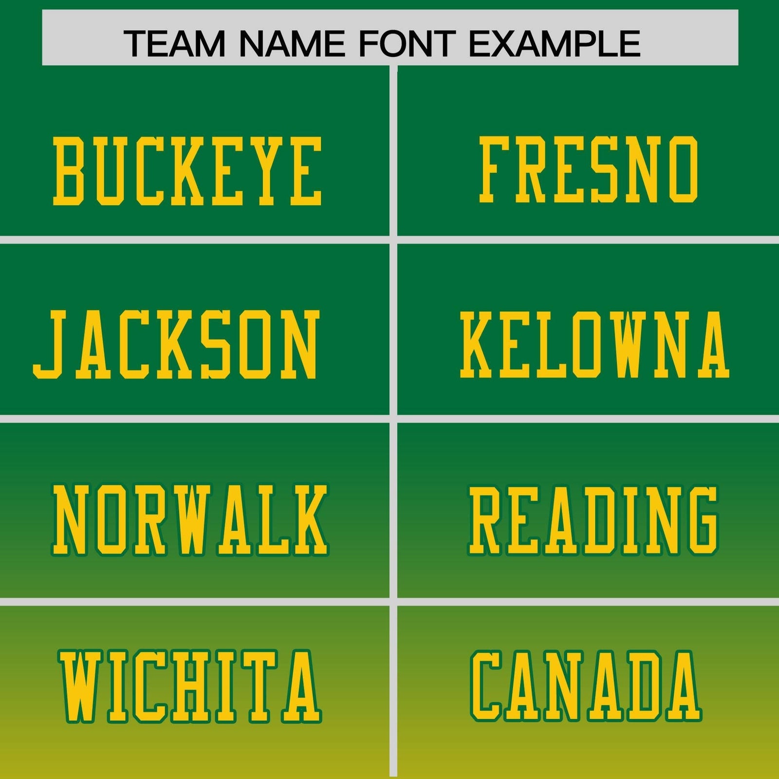 Custom Kelly Green Gold Gradient Fashion Personalized Authentic Football Jersey