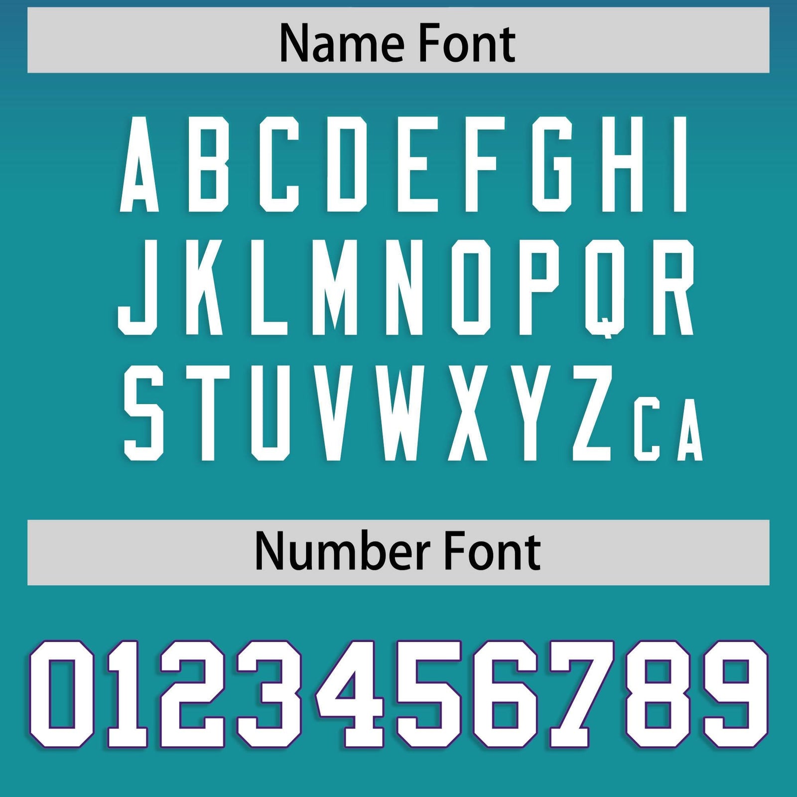 Custom Purple Teal Gradient Fashion Personalized Authentic Football Jersey