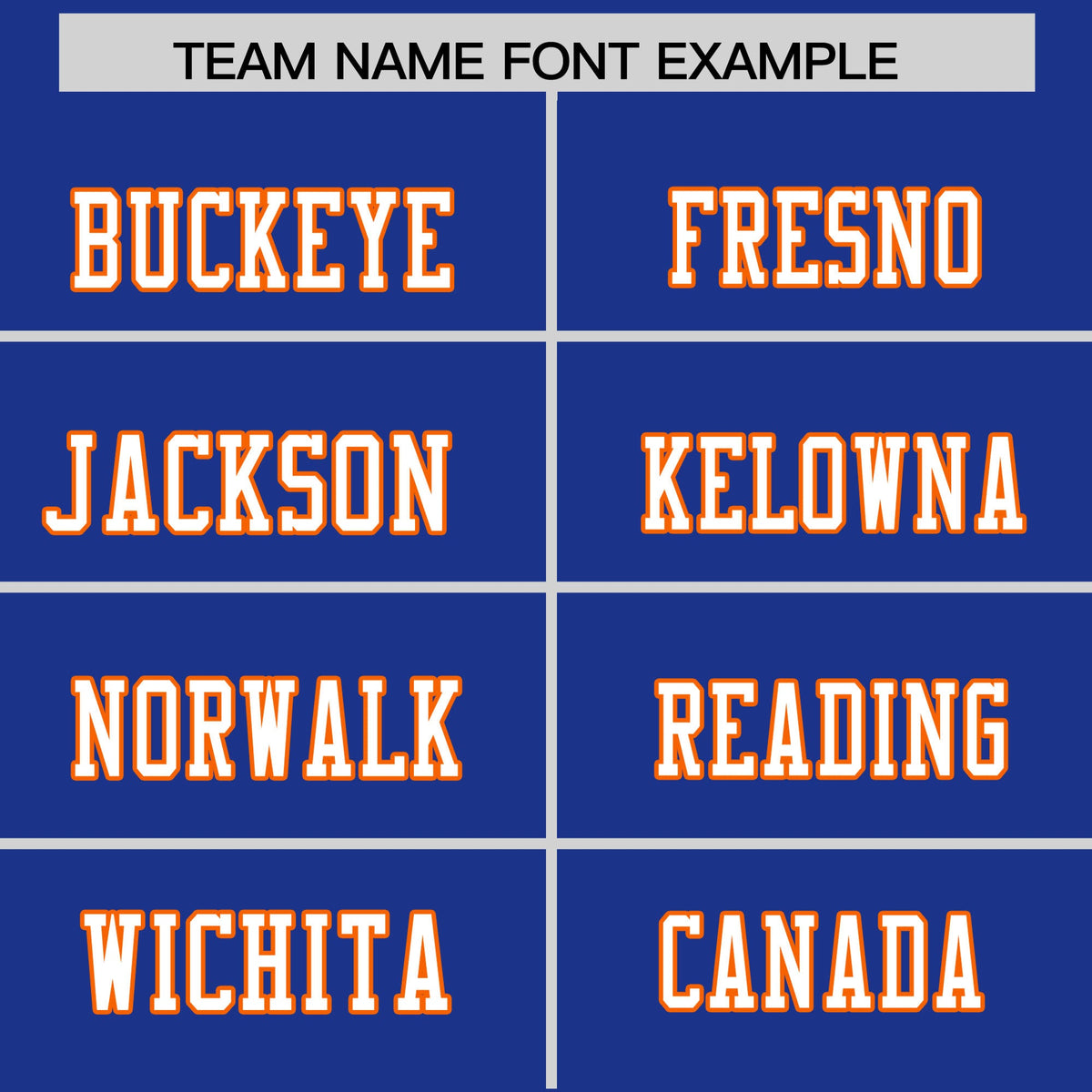 Custom Royal Orange Personalized Shoulder Star Pattern Authentic American Football Jersey